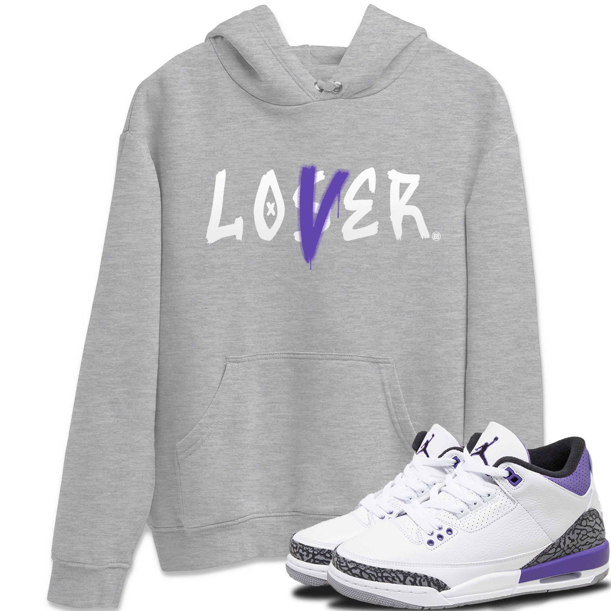 Loser Lover Unisex Tops - Air Jordan 3 Dark Iris