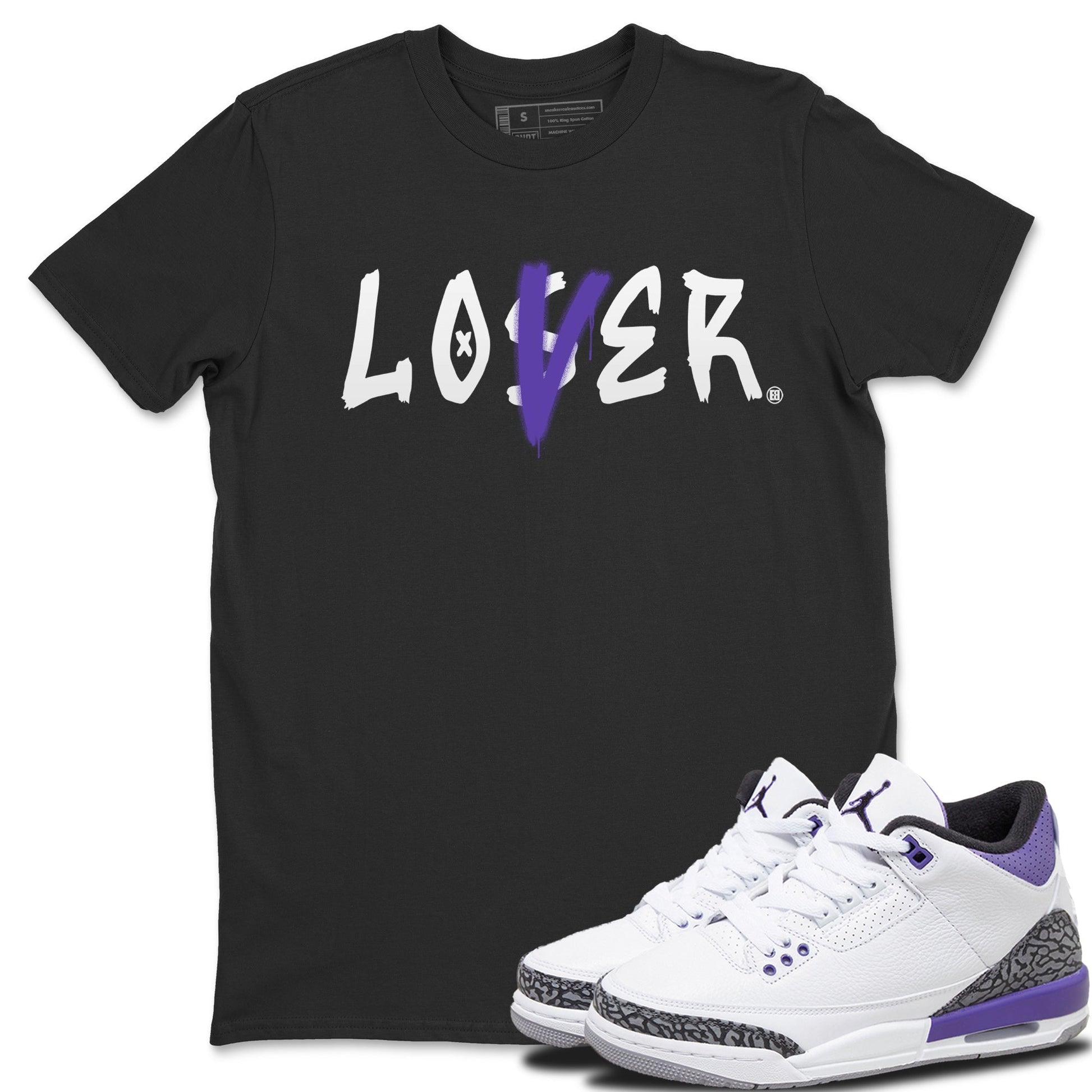Loser Lover Unisex Tops - Air Jordan 3 Dark Iris