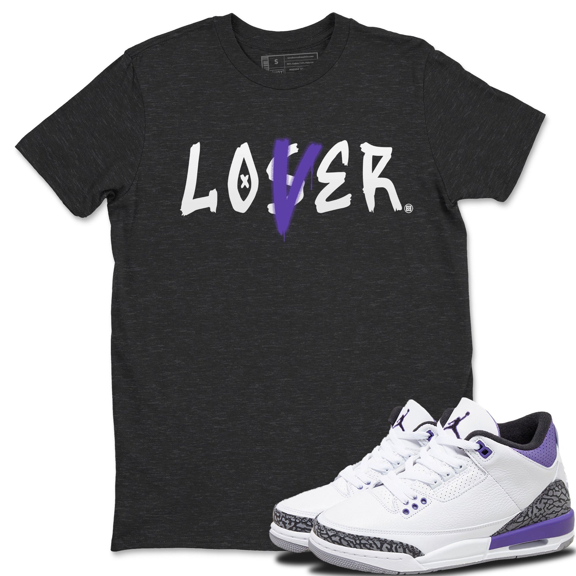 Loser Lover Unisex Tops - Air Jordan 3 Dark Iris
