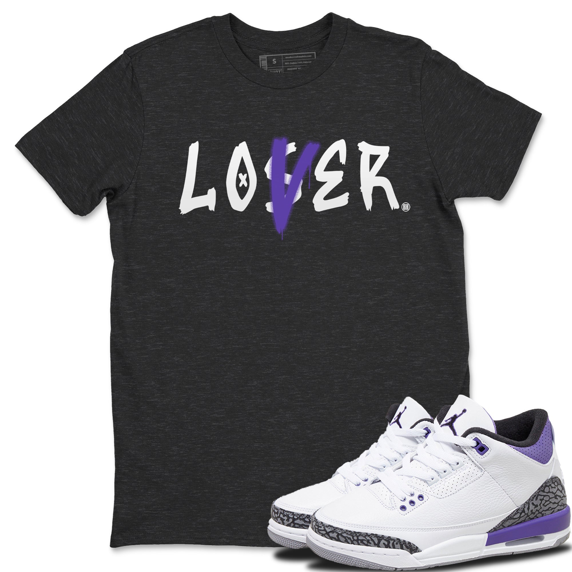 Loser Lover Unisex Tops - Air Jordan 3 Dark Iris