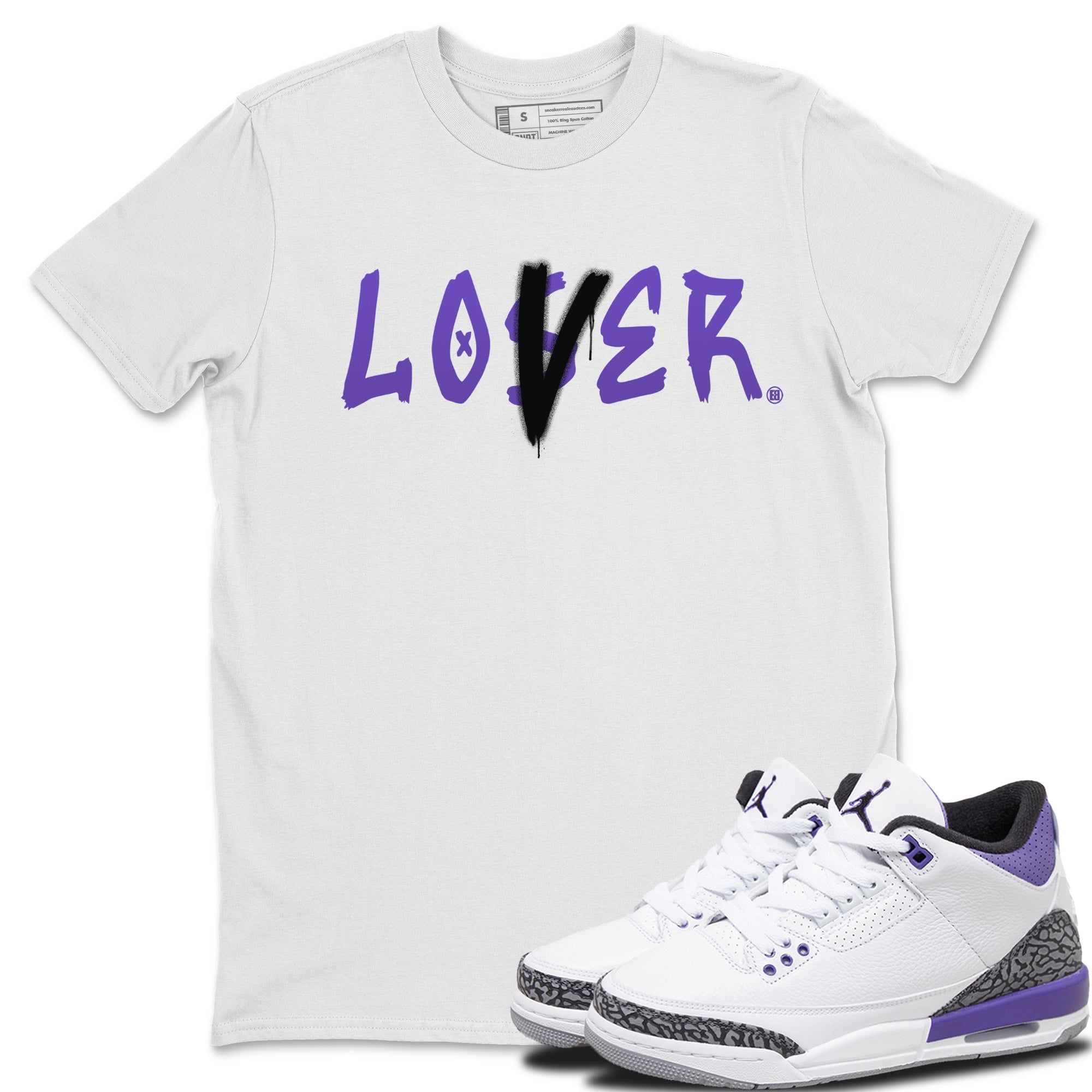 Loser Lover Unisex Tops - Air Jordan 3 Dark Iris