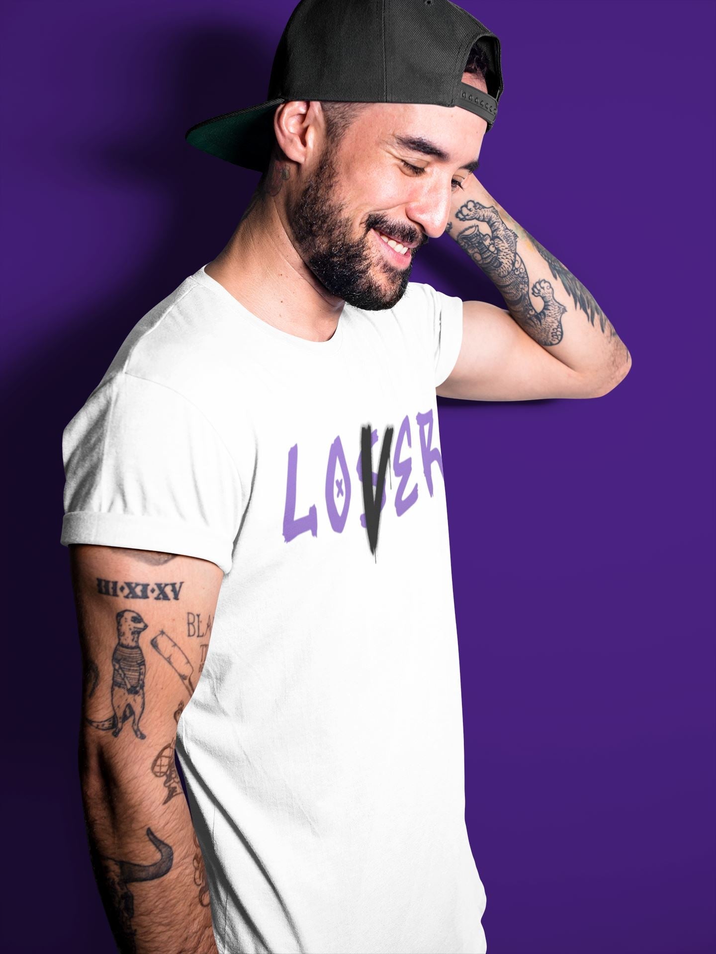 Loser Lover Unisex Tops - Air Jordan 3 Dark Iris