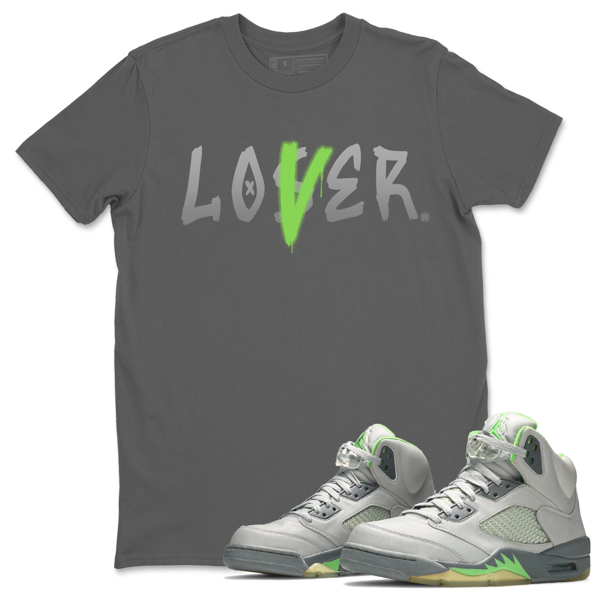 Loser Lover Unisex Tops - Air Jordan 5 Green Bean