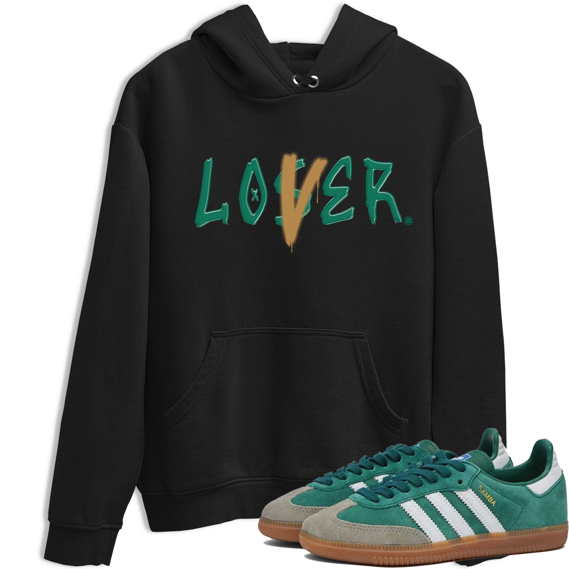 Loser Lover Sneaker Tee - Samba Collegiate Green Gum