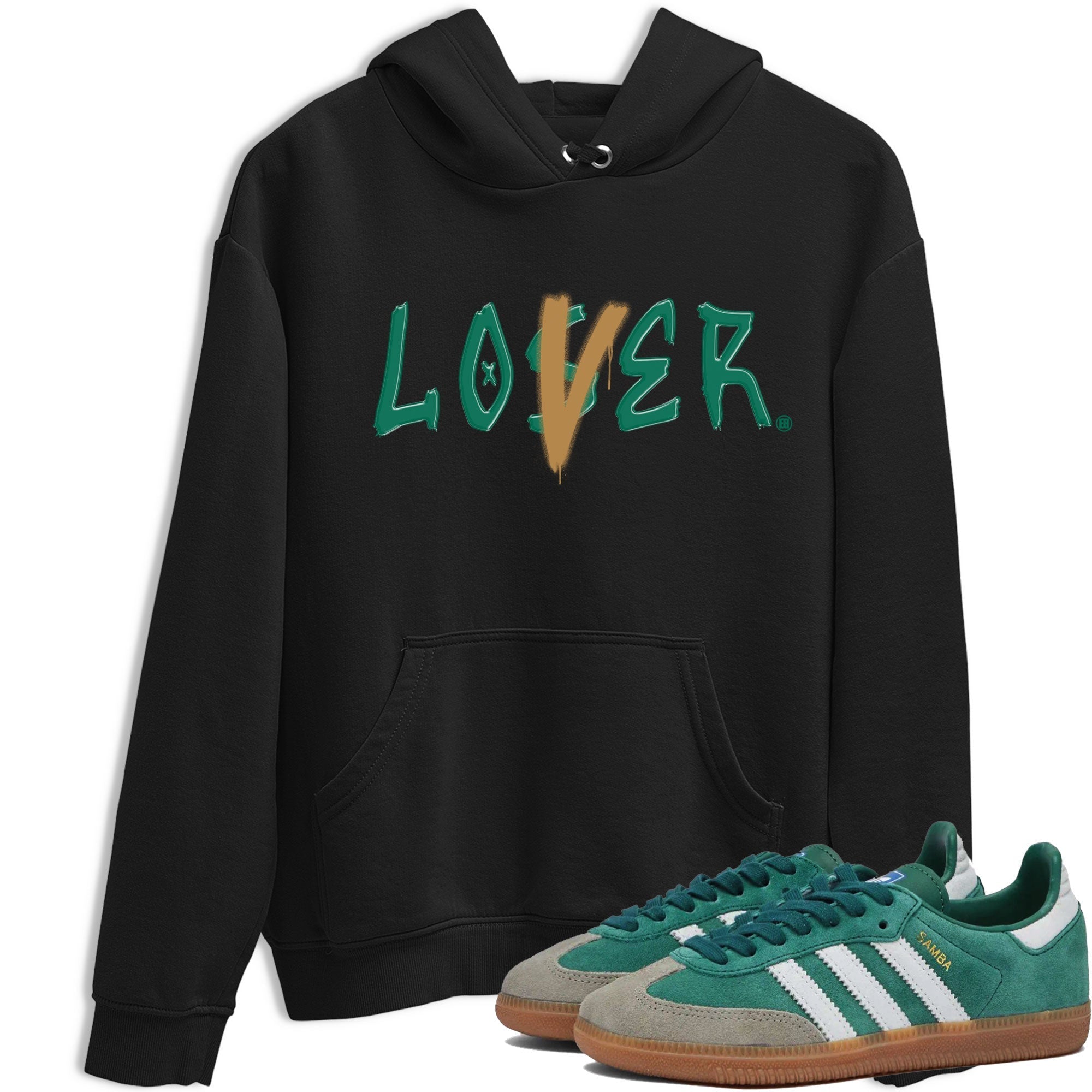 Loser Lover Sneaker Tee - Samba Collegiate Green Gum
