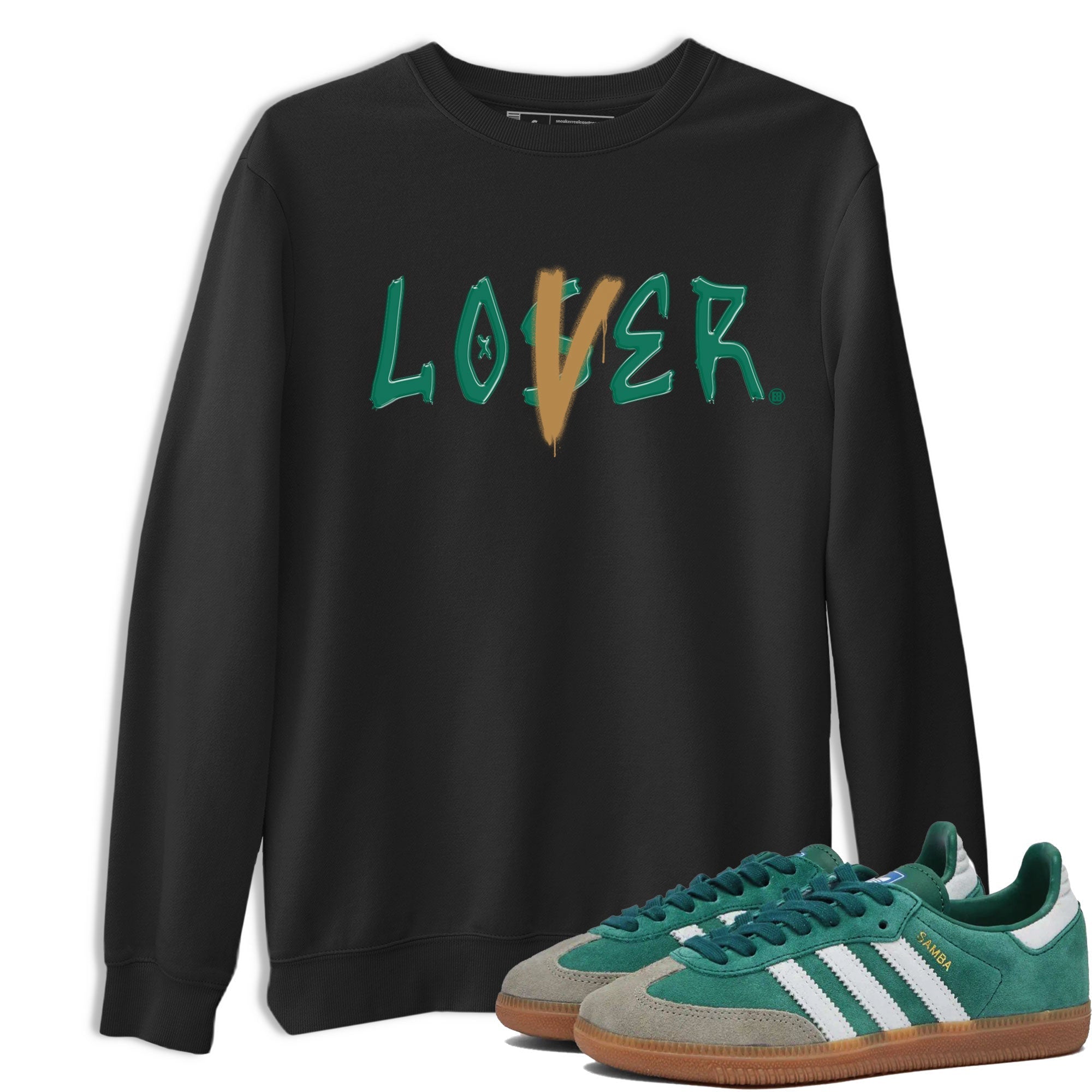 Loser Lover Sneaker Tee - Samba Collegiate Green Gum