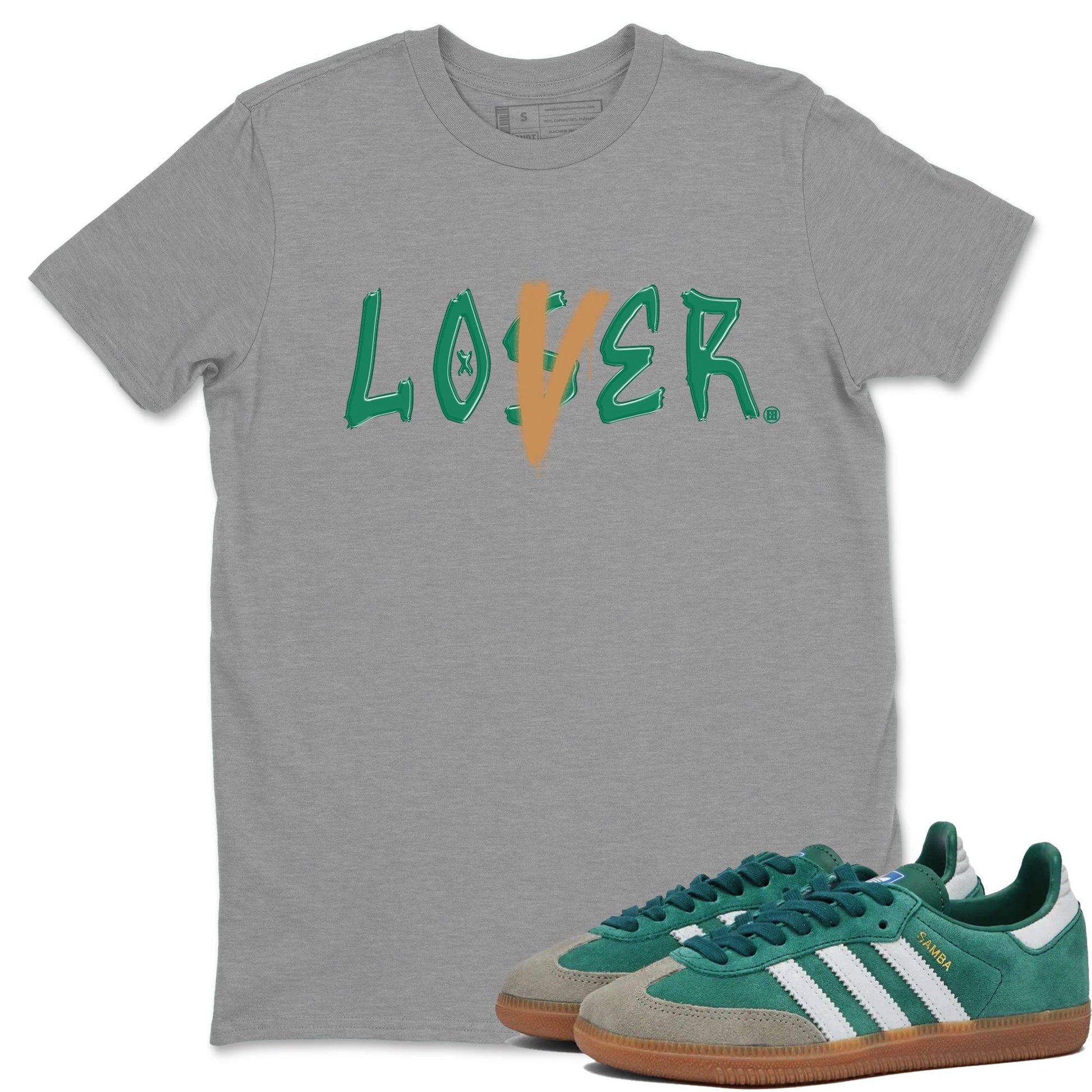 Loser Lover Sneaker Tee - Samba Collegiate Green Gum