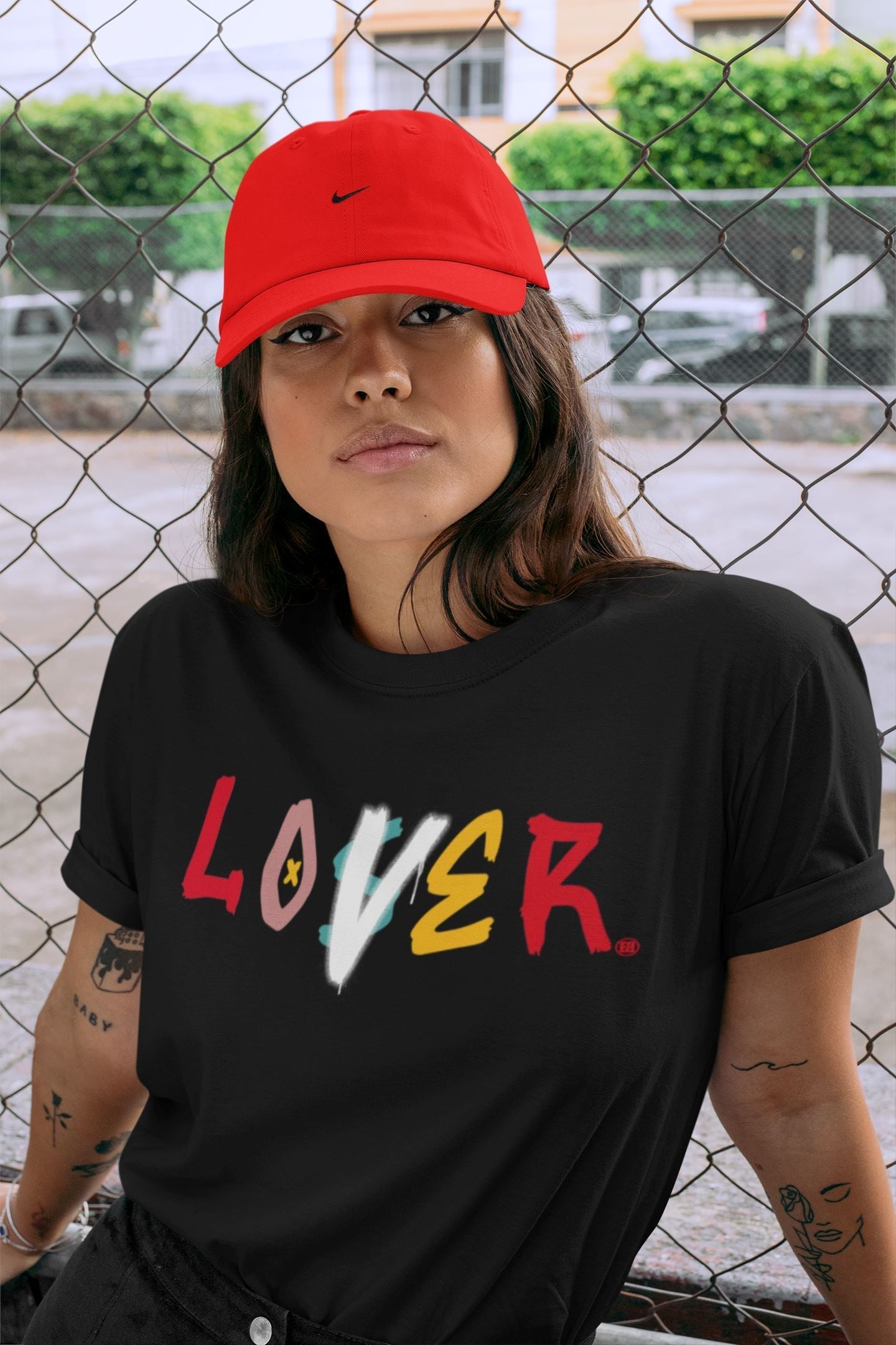 Loser Lover Unisex Tops - Yeezy 700 Hi-Res Red