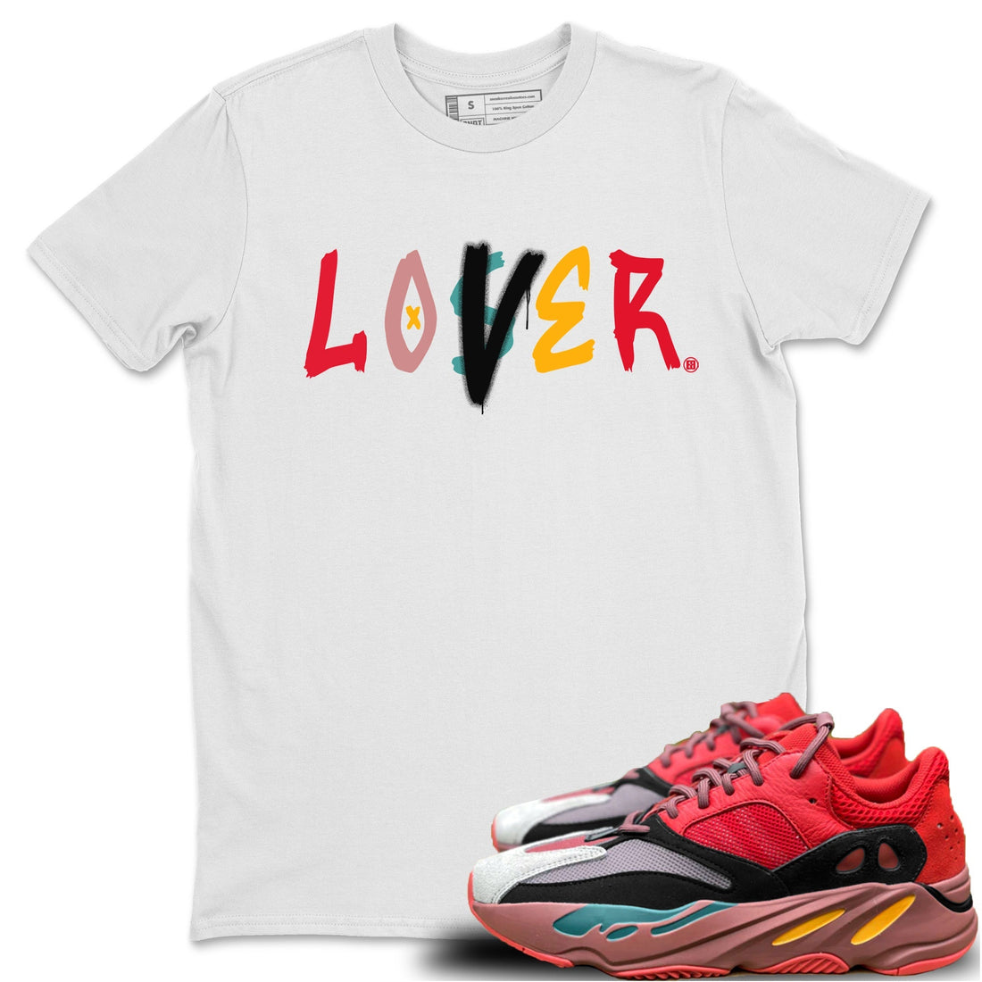 Loser Lover Unisex Tops - Yeezy 700 Hi-Res Red