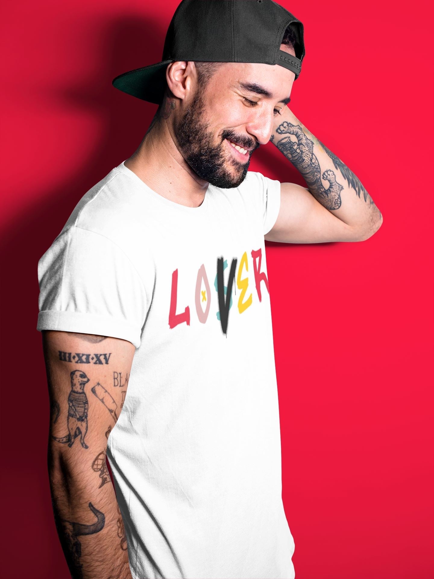 Loser Lover Unisex Tops - Yeezy 700 Hi-Res Red