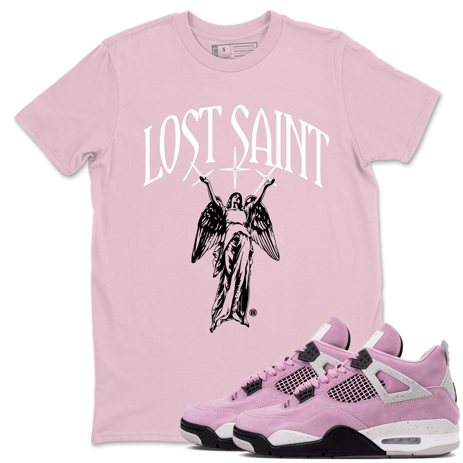 Lost Saint Sneaker Tees - Air Jordan 4 Orchid