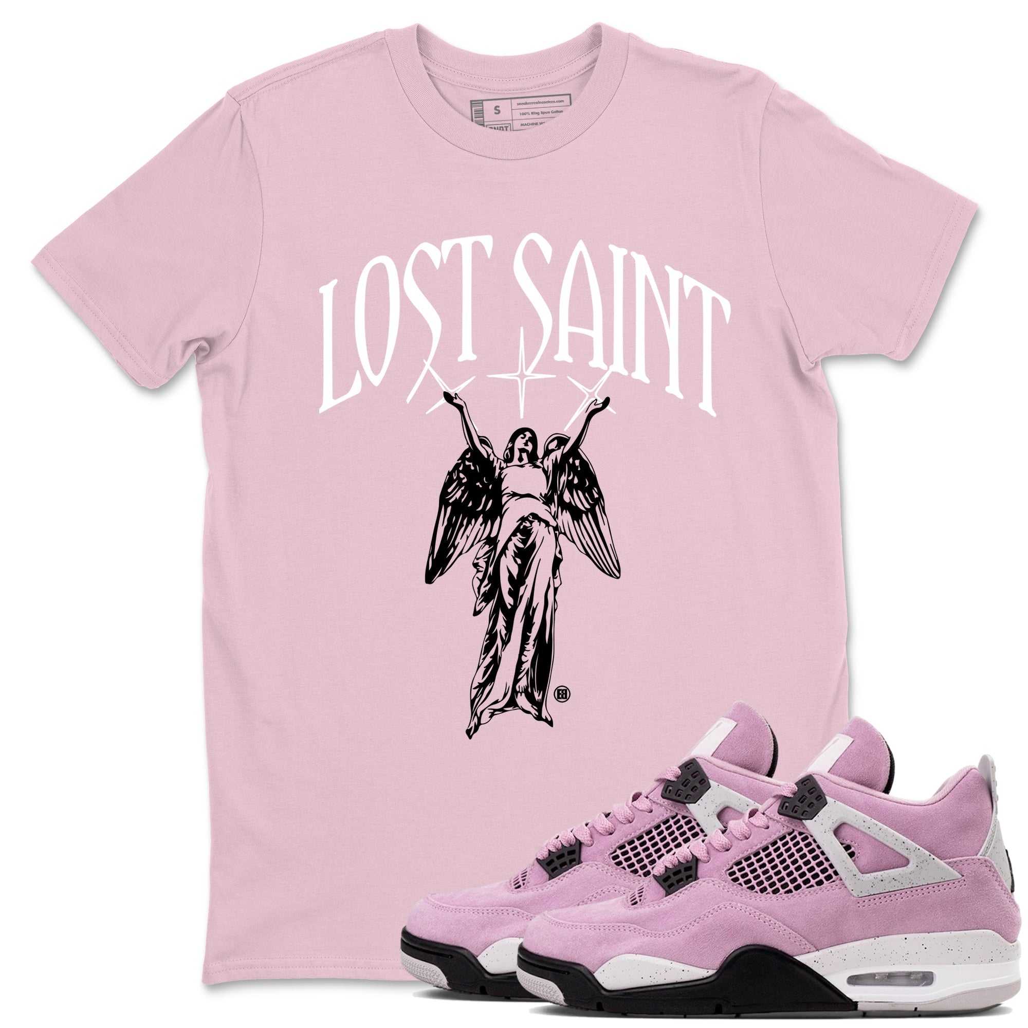 Lost Saint Sneaker Tees - Air Jordan 4 Orchid