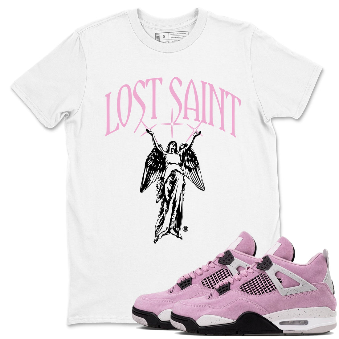 Lost Saint Sneaker Tees - Air Jordan 4 Orchid