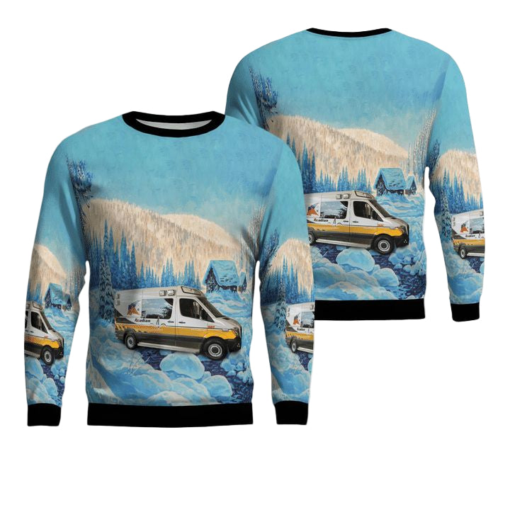 Louisiana Acadian Ambulance Sweater 3D ? Usalast