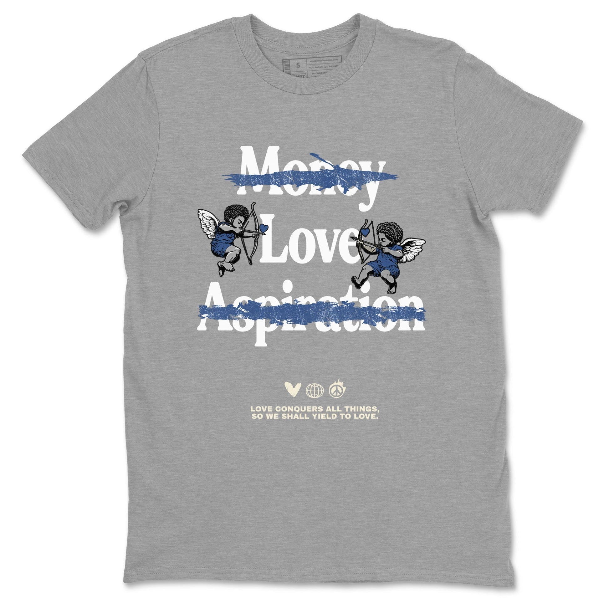 Love Conquers All Things Sneaker Tees - Air Jordan 3 A Ma Maniere x Diffused Blue