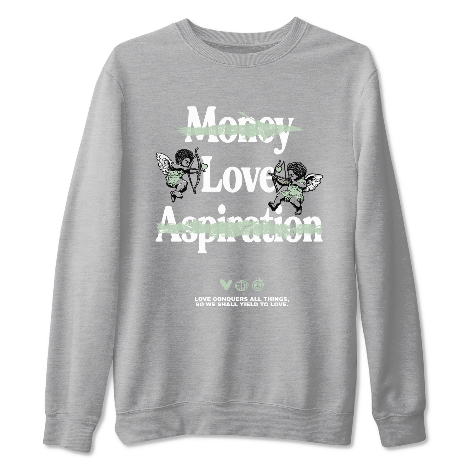 Love Conquers All Things Sneaker Tees - Air Jordan 4 Abundance