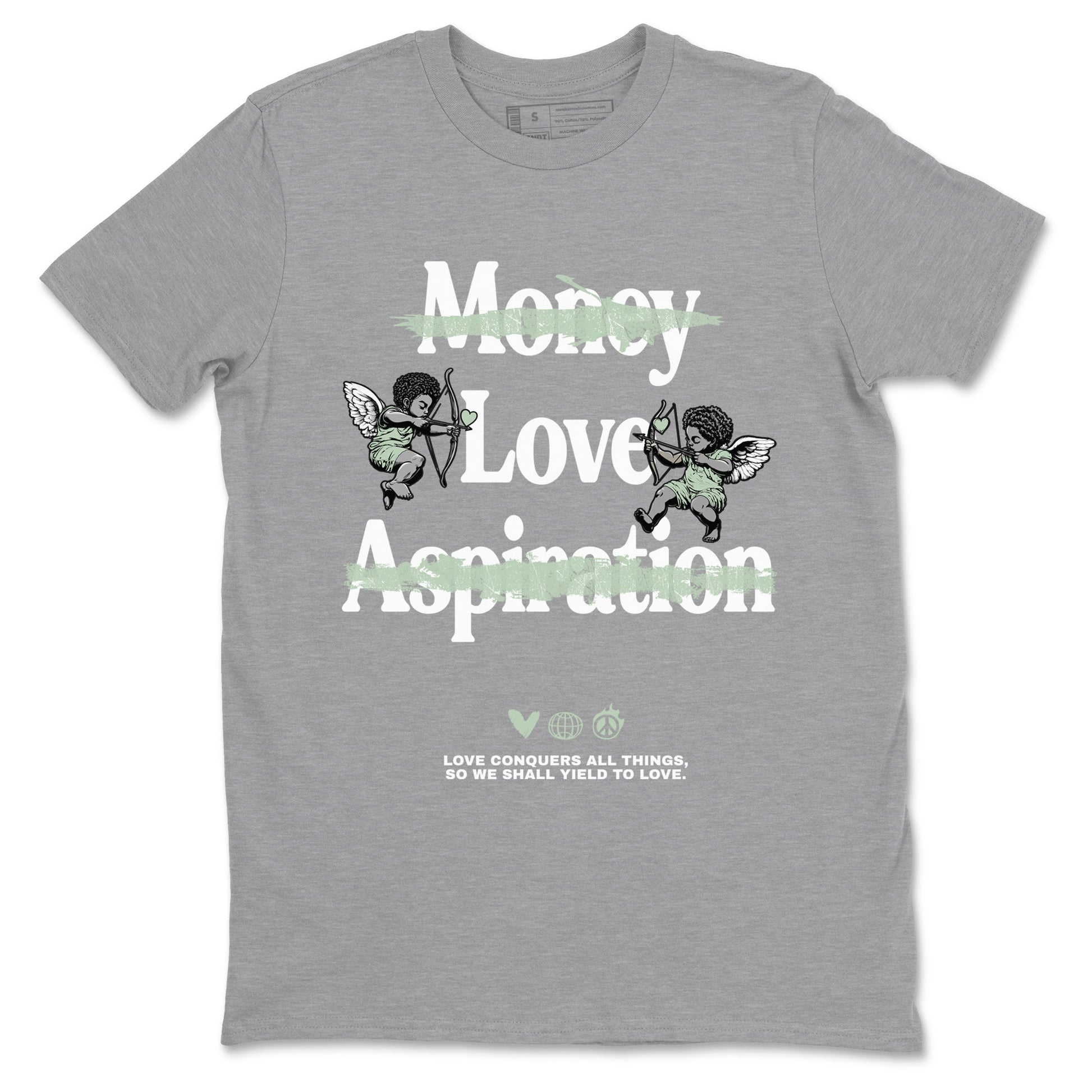 Love Conquers All Things Sneaker Tees - Air Jordan 4 Abundance
