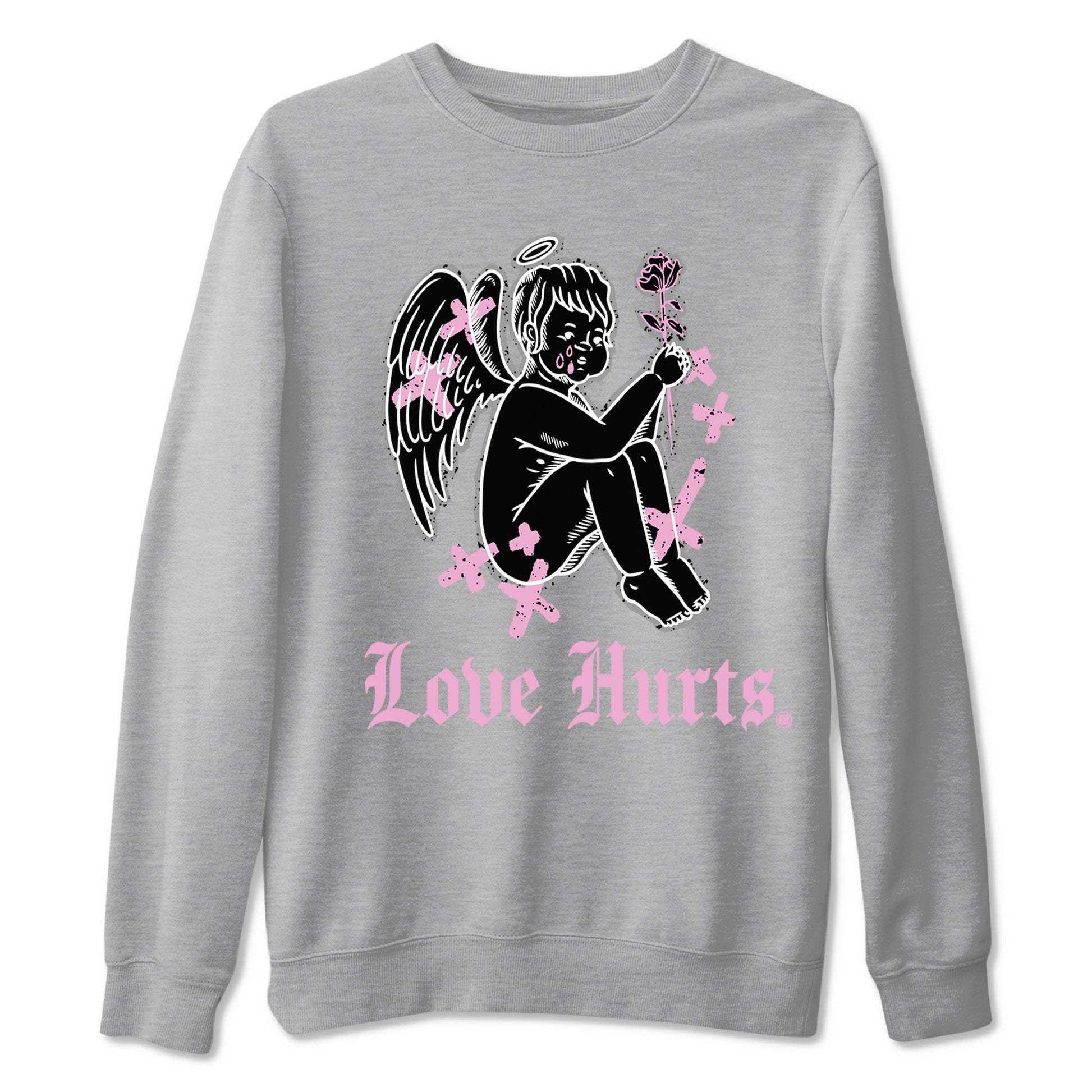 Love Hurts Sneaker Tees - Air Jordan 4 Orchid