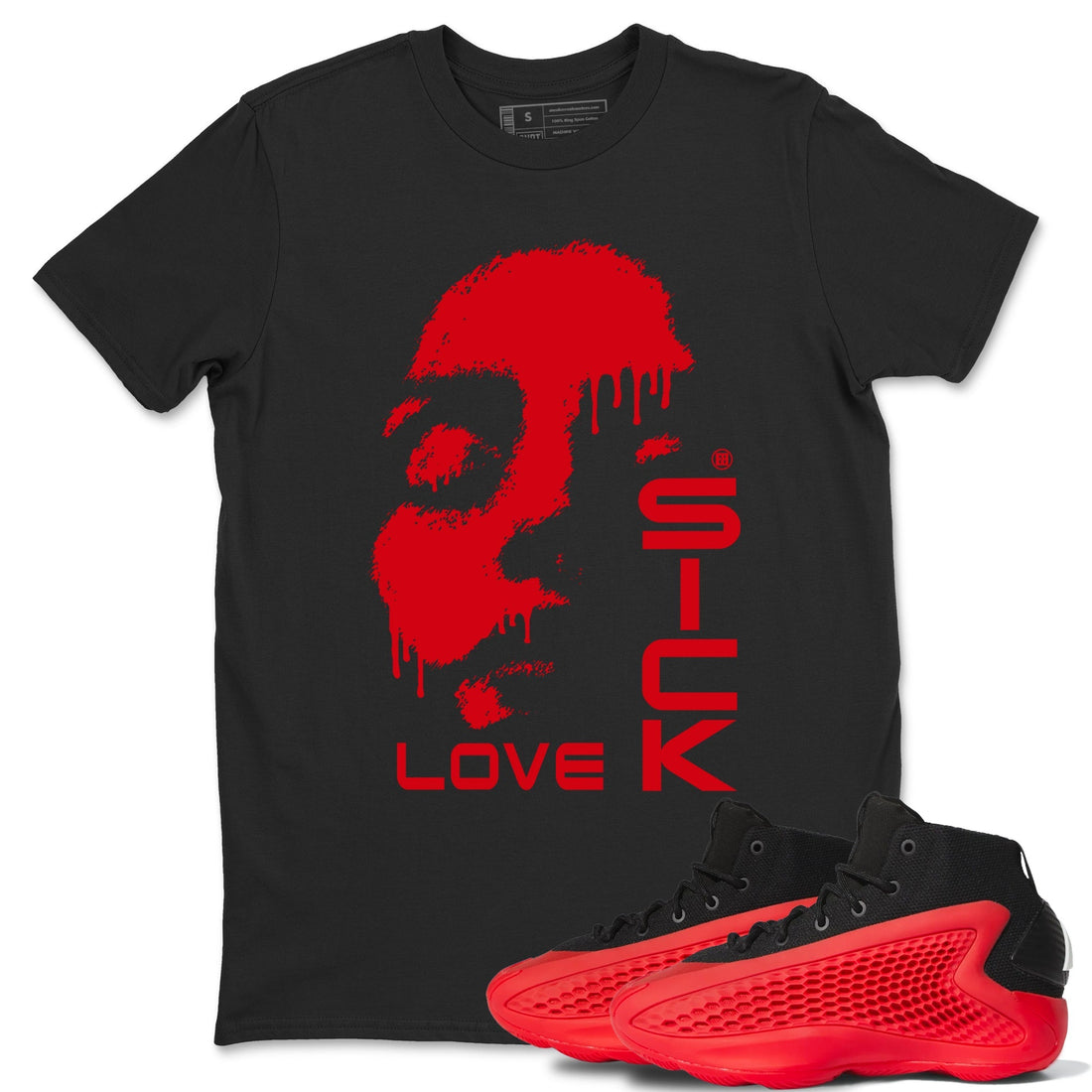 Love Sick Sneaker Tees - AE 1 Bred