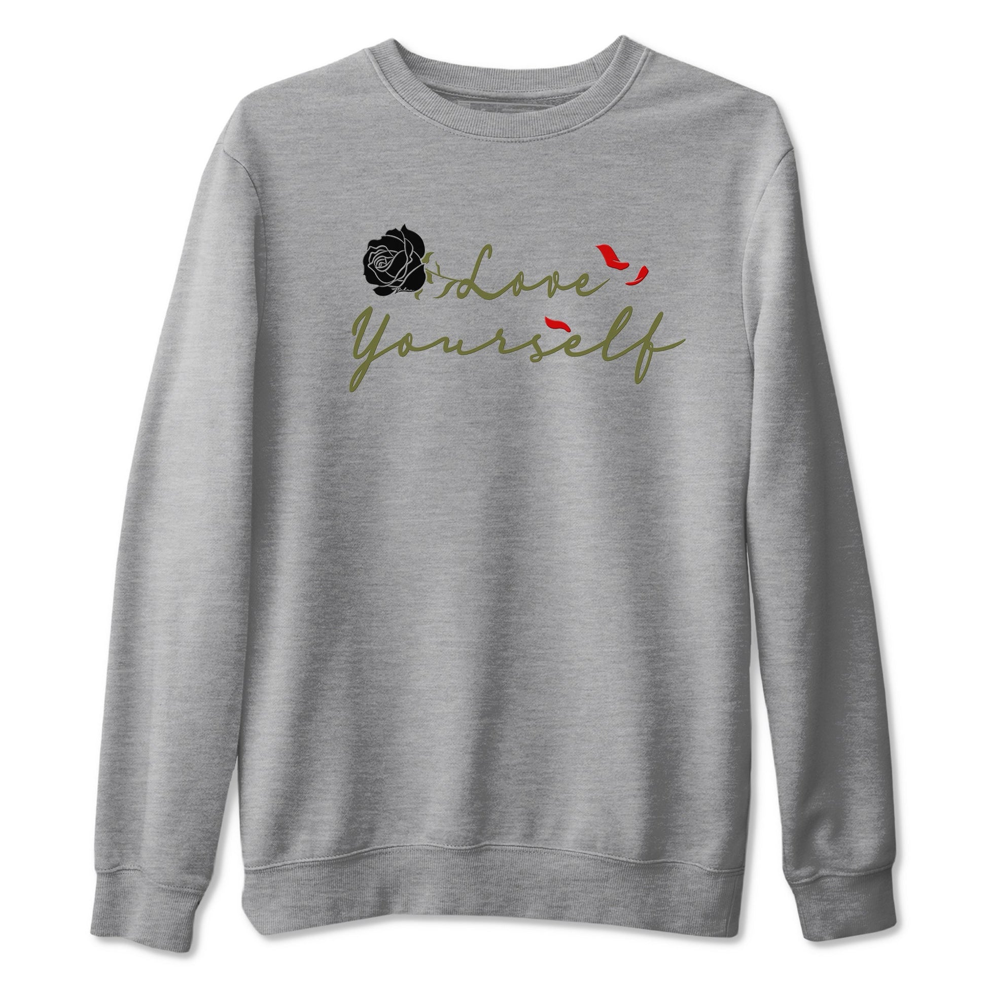 Love Yourself Sneaker Tees - Air Jordan 1 Travis Scott Medium Olive