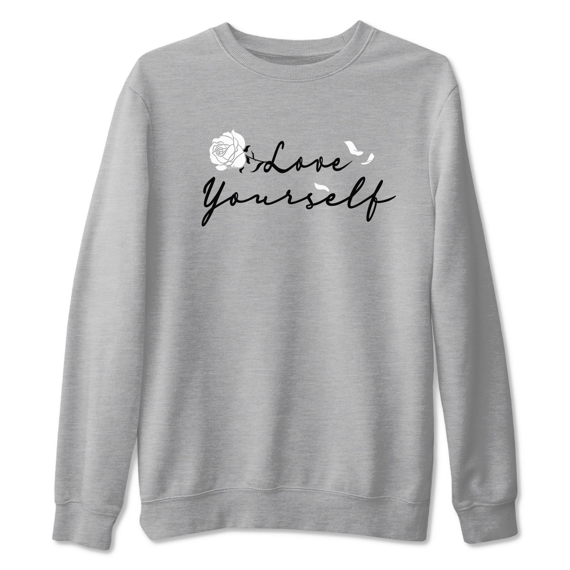 Love Yourself Sneaker Tees - Air Jordan 4 White Thunder