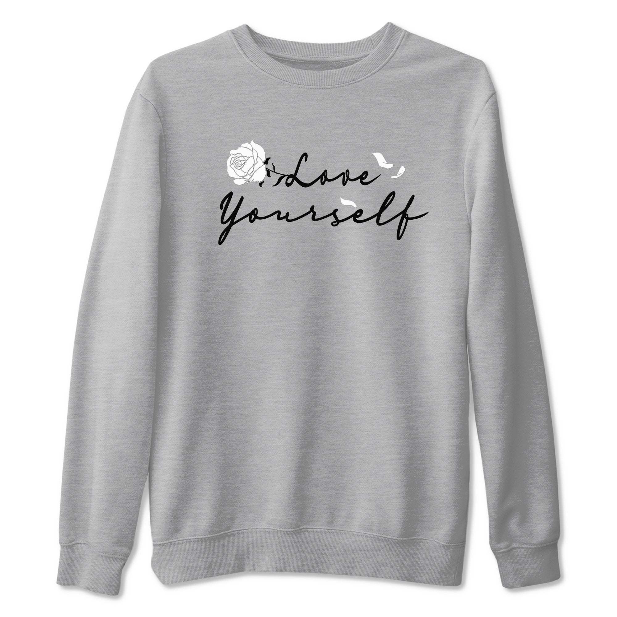 Love Yourself Sneaker Tees - Air Jordan 4 White Thunder