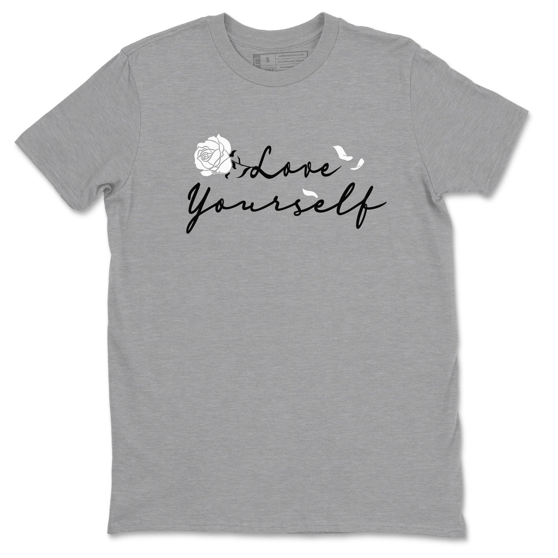 Love Yourself Sneaker Tees - Air Jordan 4 White Thunder