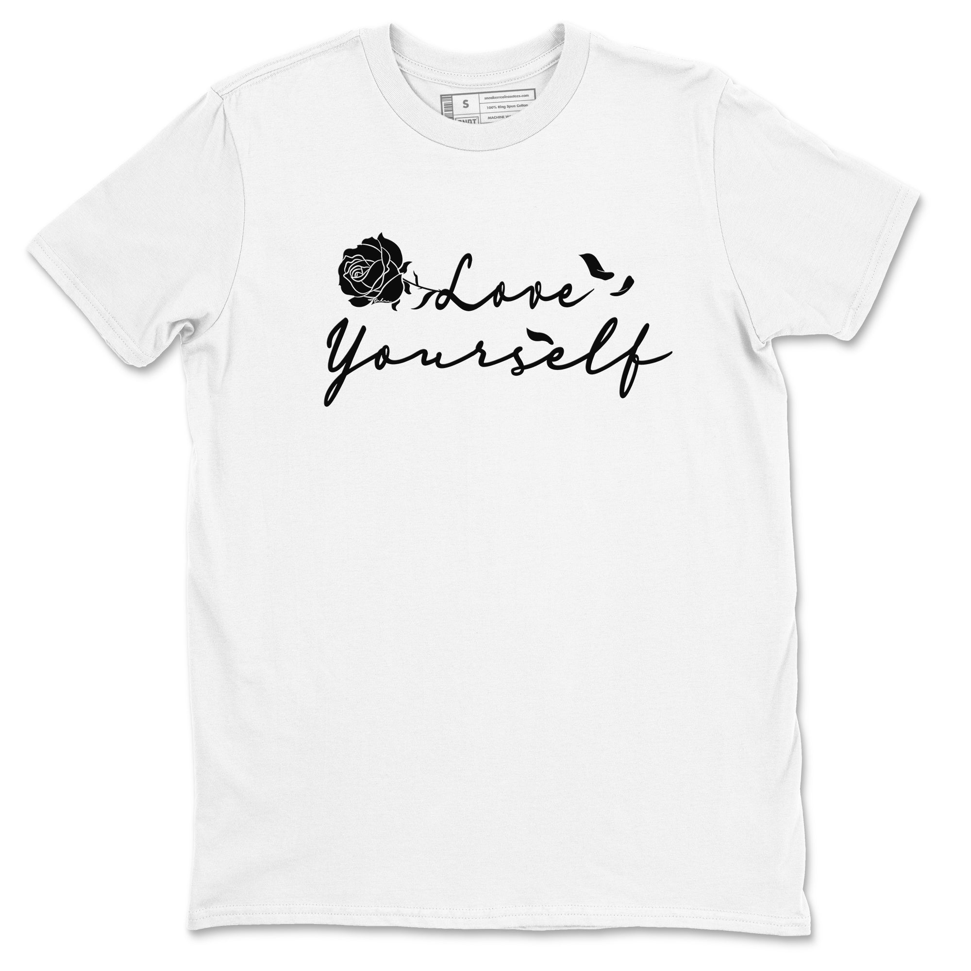 Love Yourself Sneaker Tees - Air Jordan 4 White Thunder