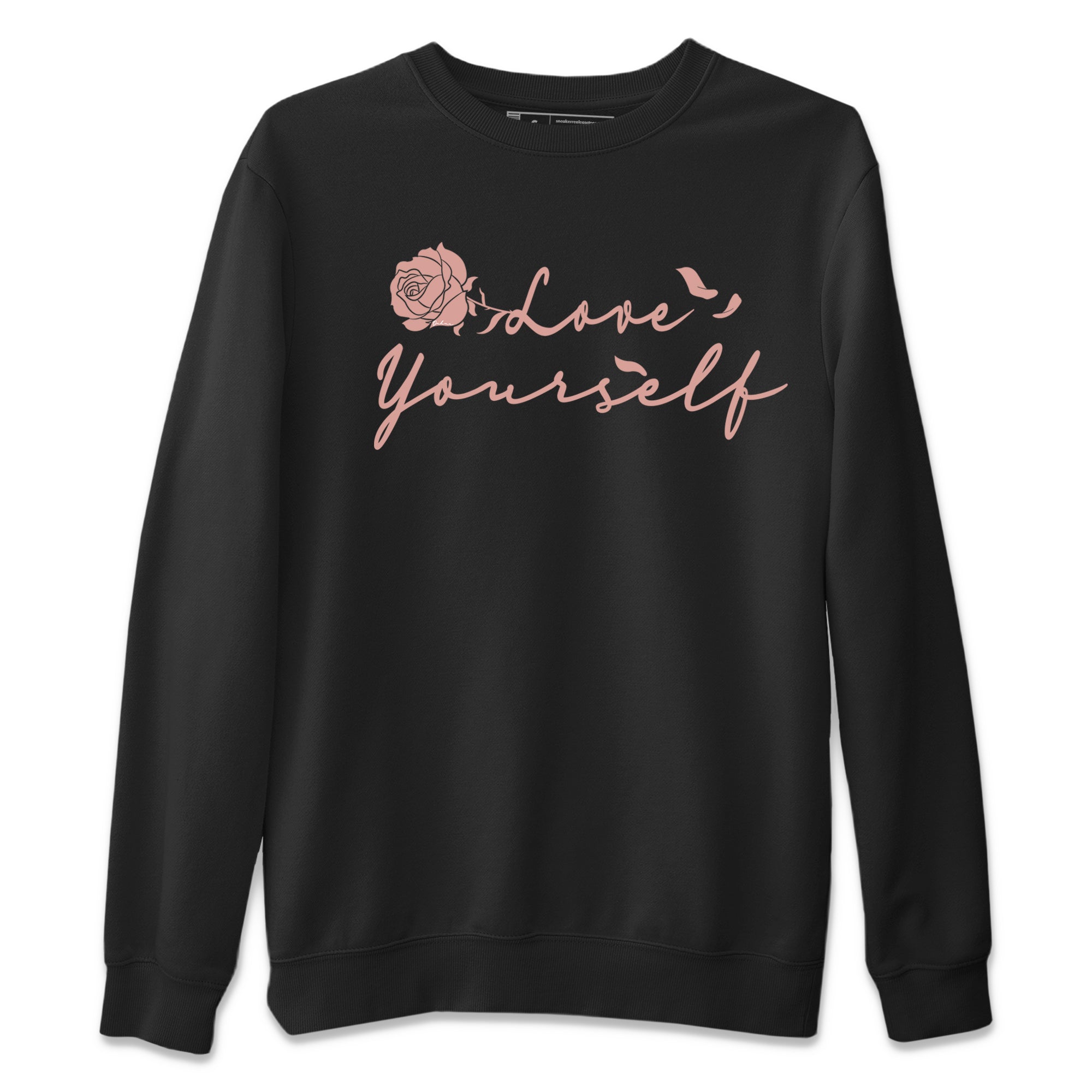 Love Yourself Sneaker Tee - Dunk Rose Whisper