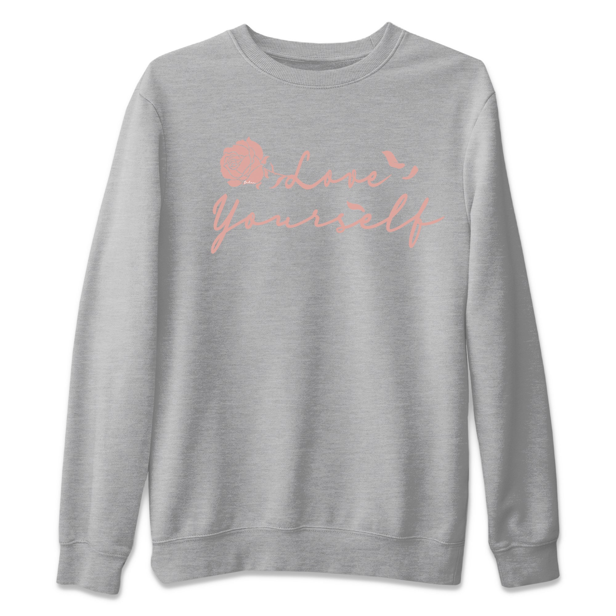Love Yourself Sneaker Tee - Dunk Rose Whisper