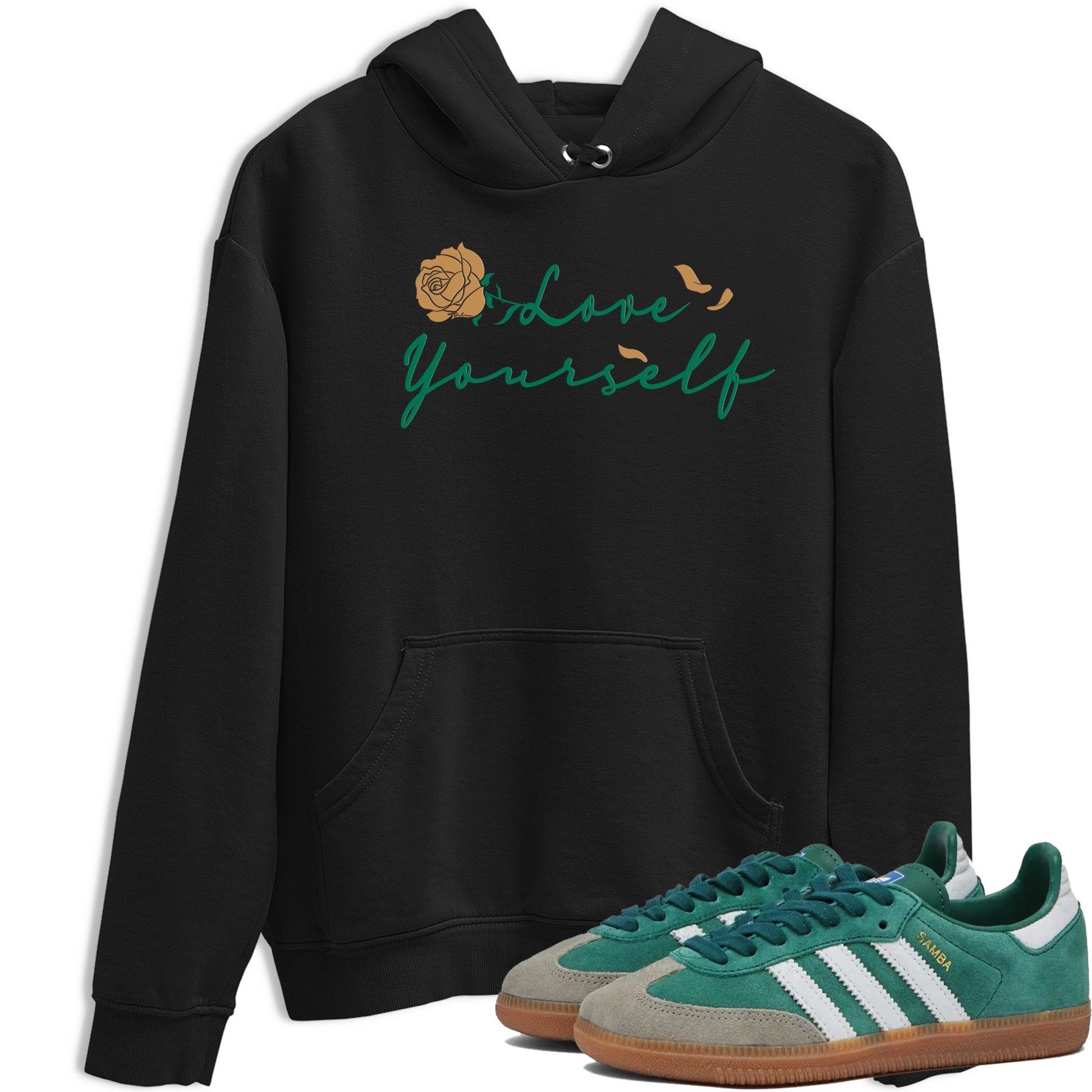 Love Yourself Sneaker Tee - Samba Collegiate Green Gum