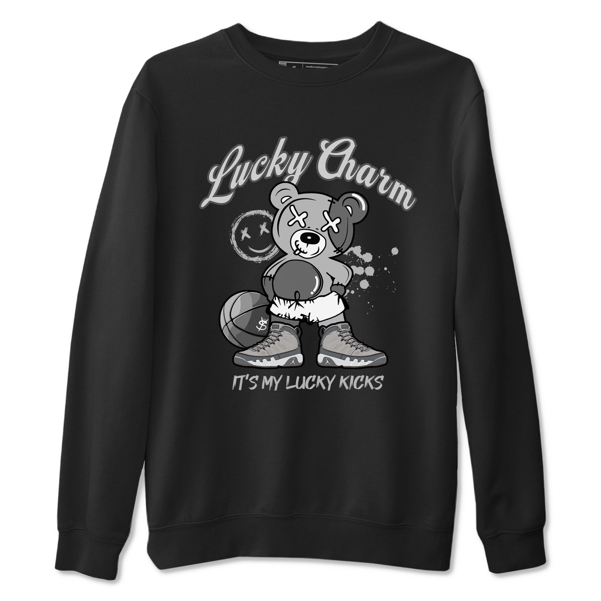 Lucky Charm Sneaker Tees - Air Jordan 9 Cool Grey