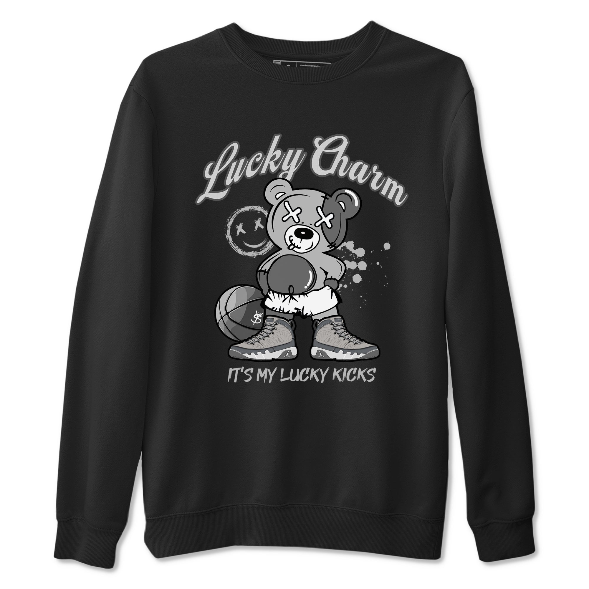 Lucky Charm Sneaker Tees - Air Jordan 9 Cool Grey