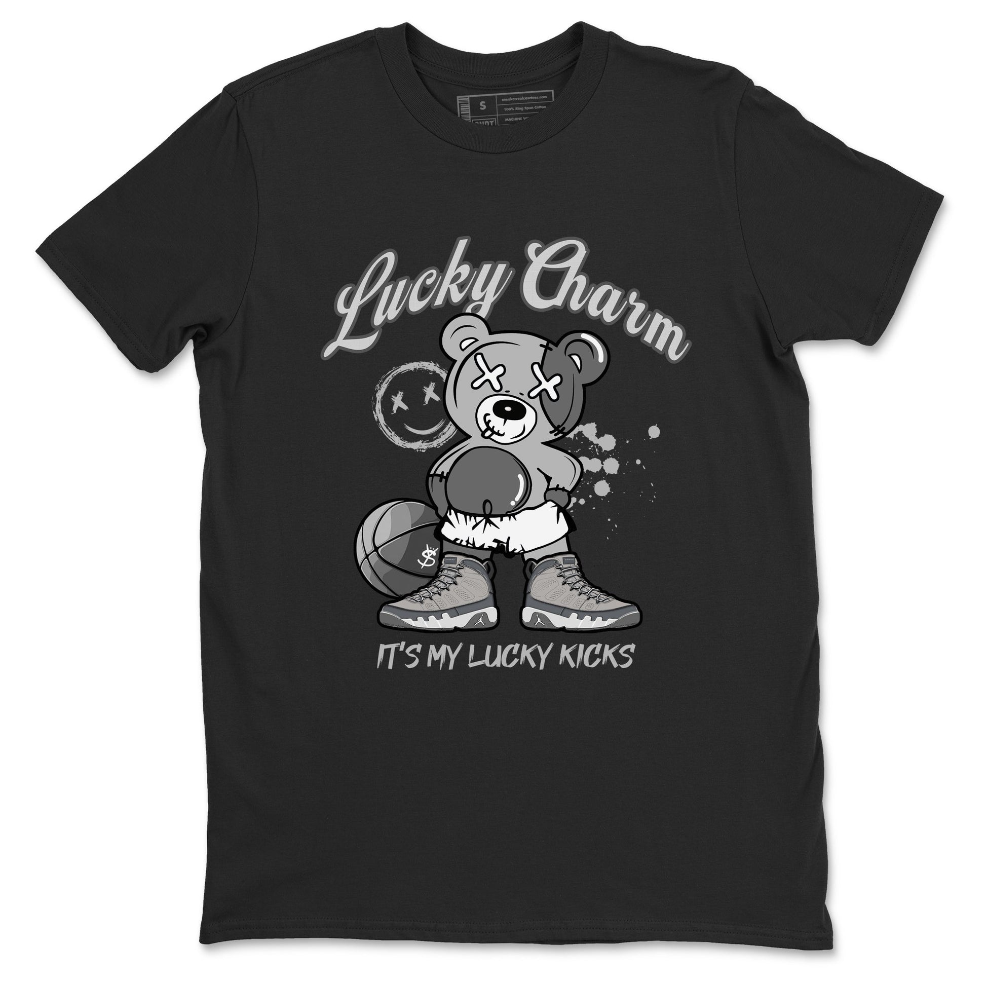 Lucky Charm Sneaker Tees - Air Jordan 9 Cool Grey