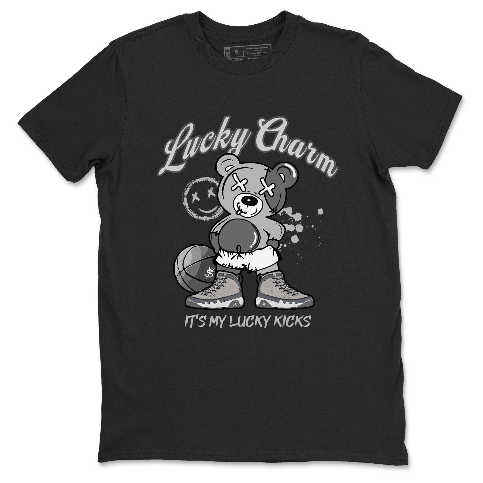 Lucky Charm Sneaker Tees - Air Jordan 9 Cool Grey