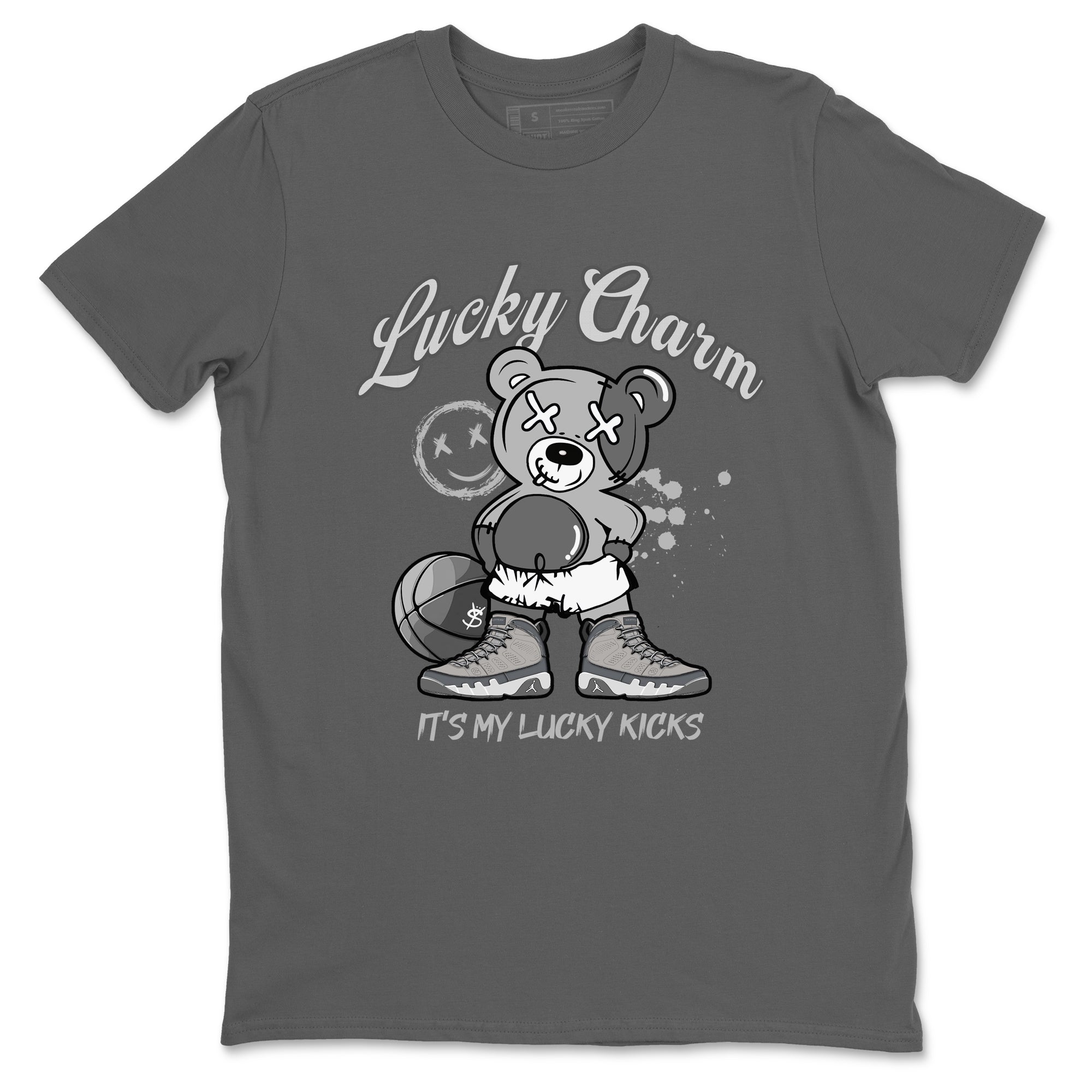 Lucky Charm Sneaker Tees - Air Jordan 9 Cool Grey