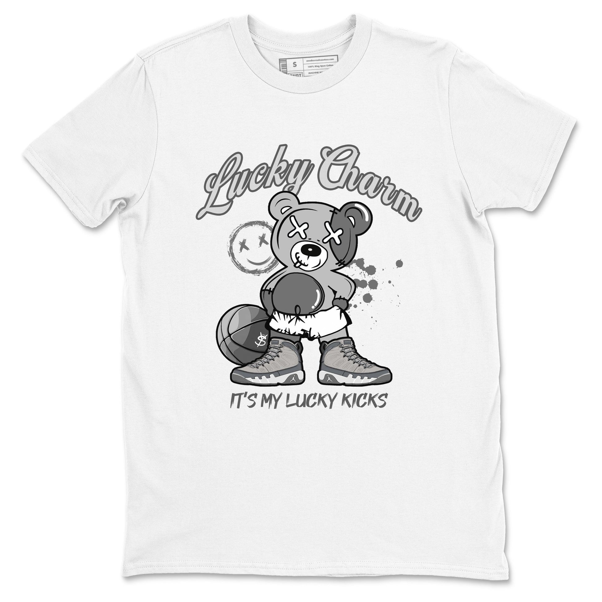 Lucky Charm Sneaker Tees - Air Jordan 9 Cool Grey