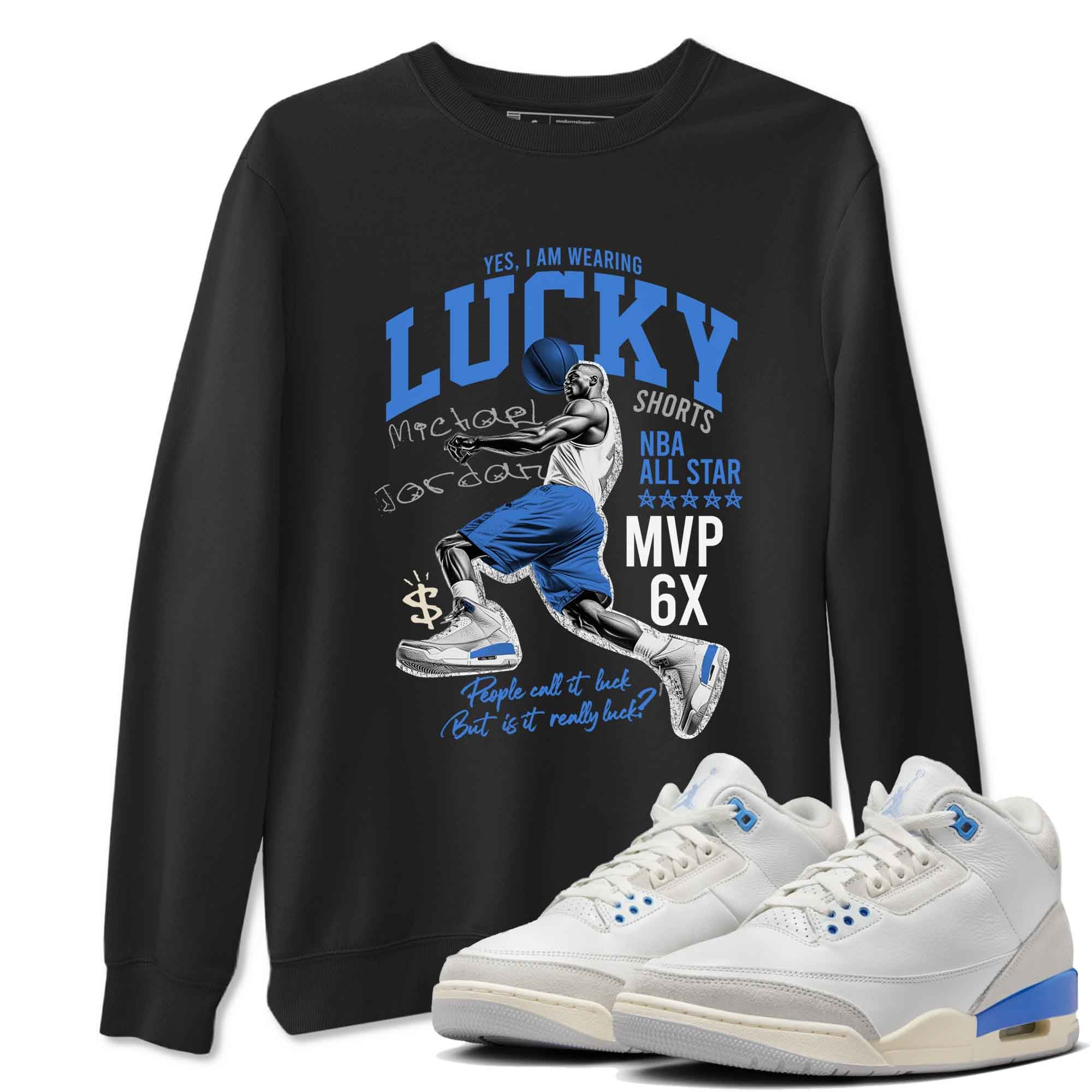 Lucky Player Sneaker Tees - Air Jordan 3 Lucky Shorts