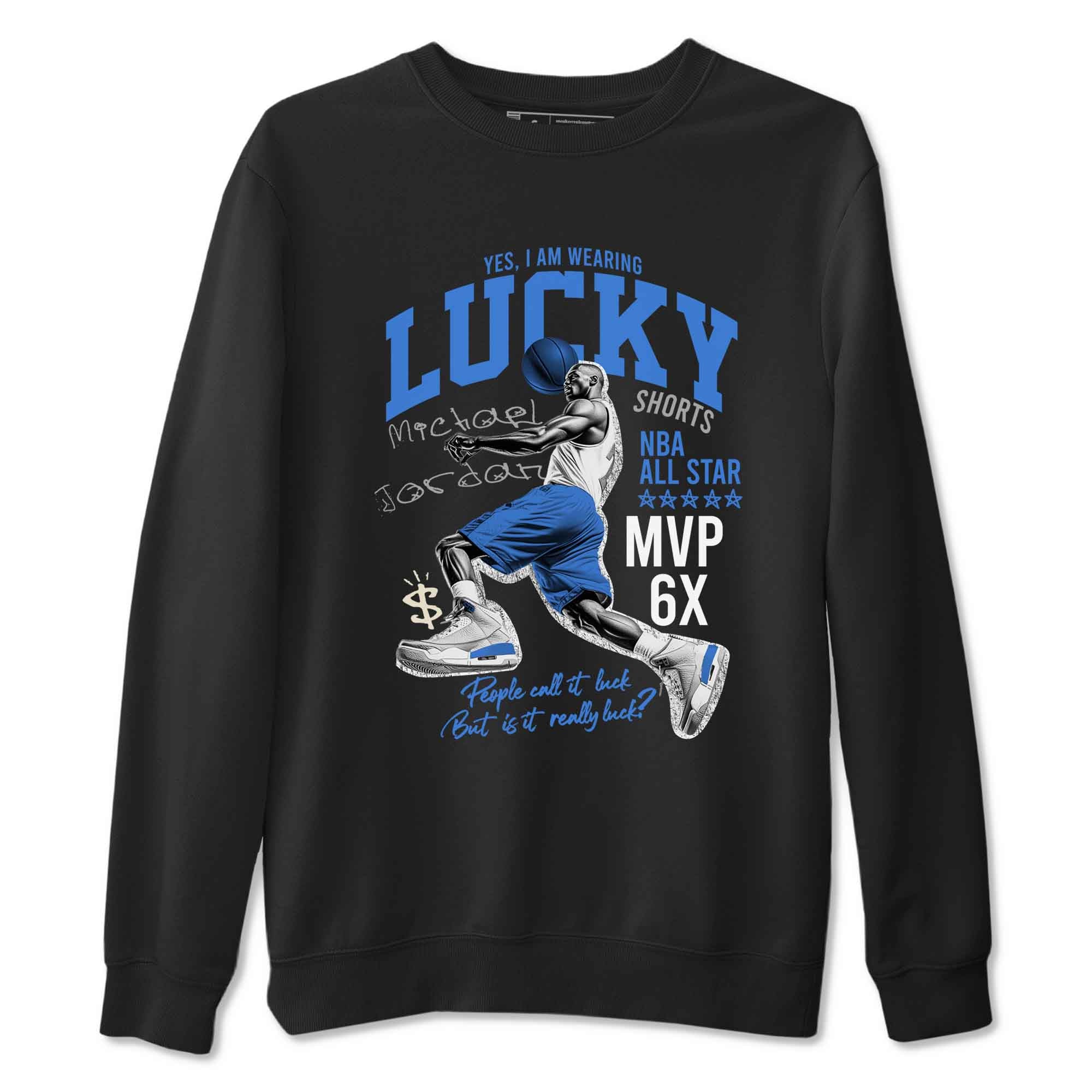 Lucky Player Sneaker Tees - Air Jordan 3 Lucky Shorts