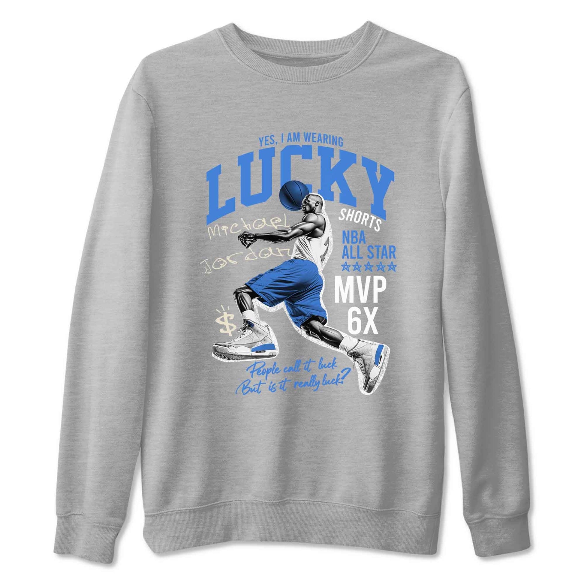 Lucky Player Sneaker Tees - Air Jordan 3 Lucky Shorts