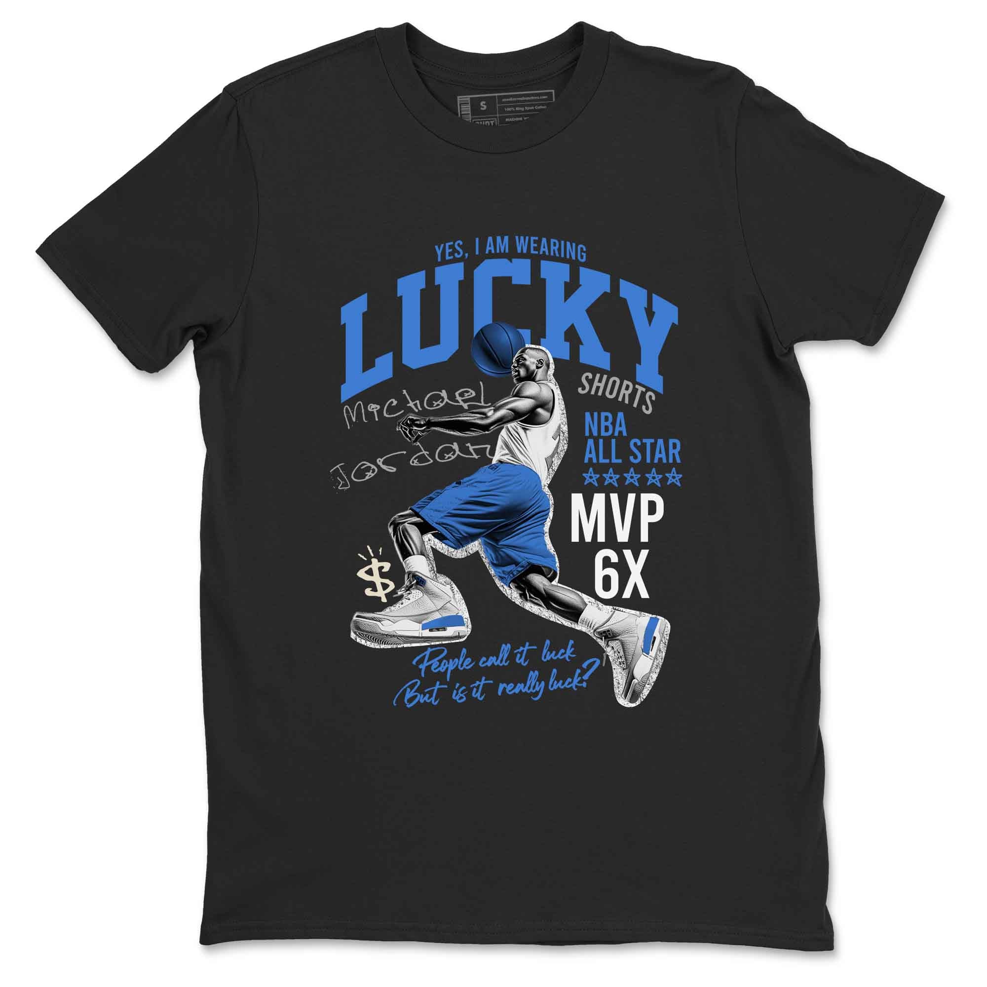 Lucky Player Sneaker Tees - Air Jordan 3 Lucky Shorts