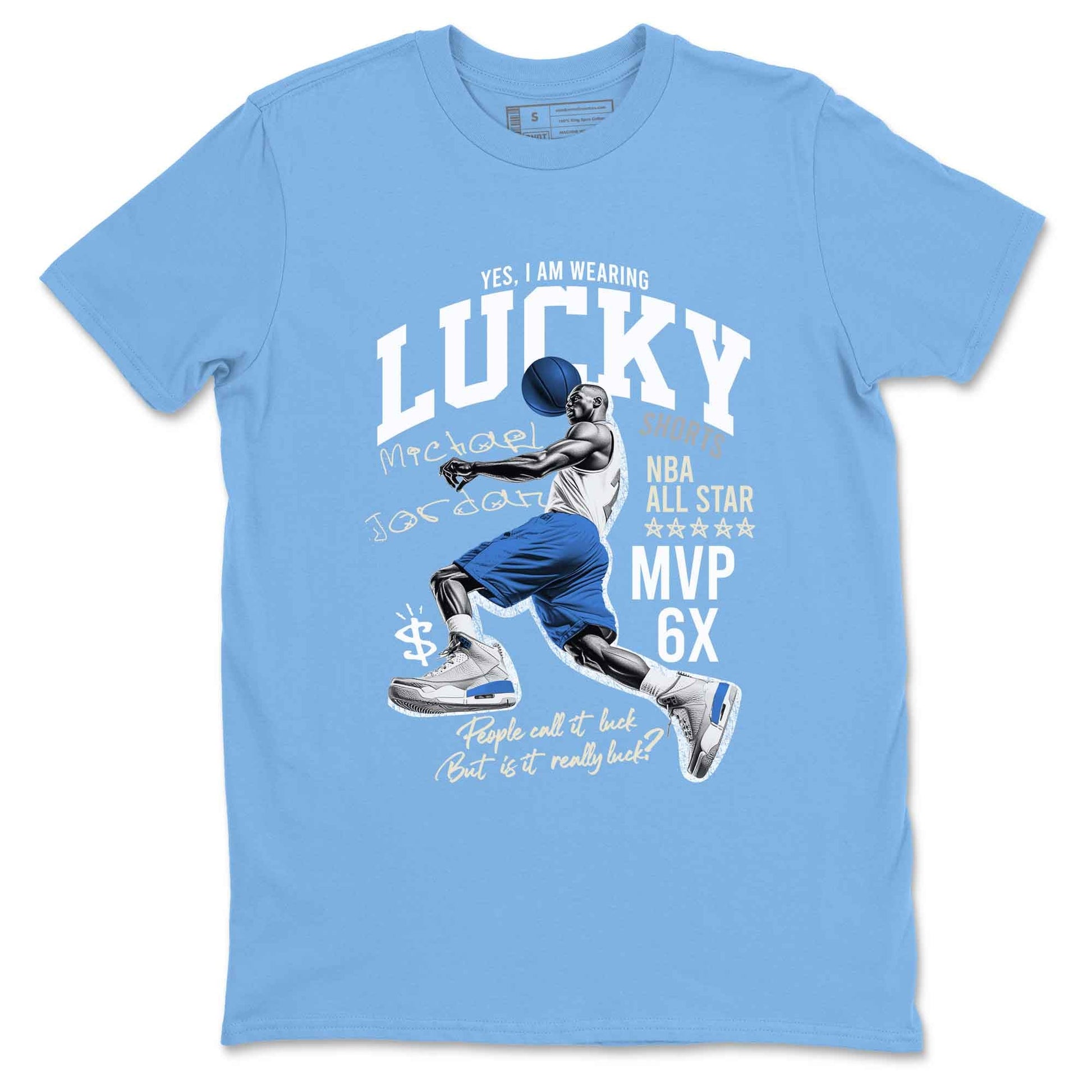 Lucky Player Sneaker Tees - Air Jordan 3 Lucky Shorts