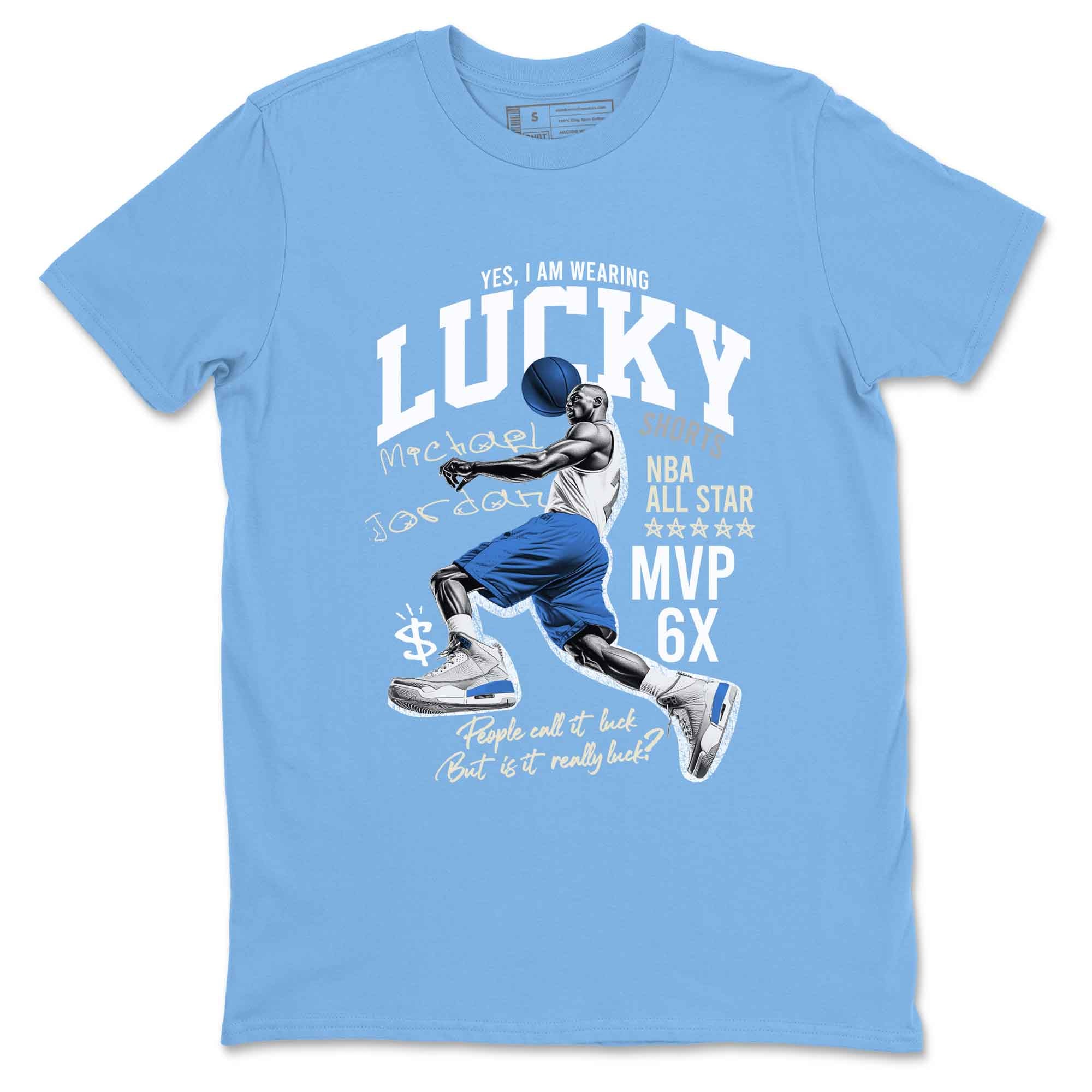 Lucky Player Sneaker Tees - Air Jordan 3 Lucky Shorts