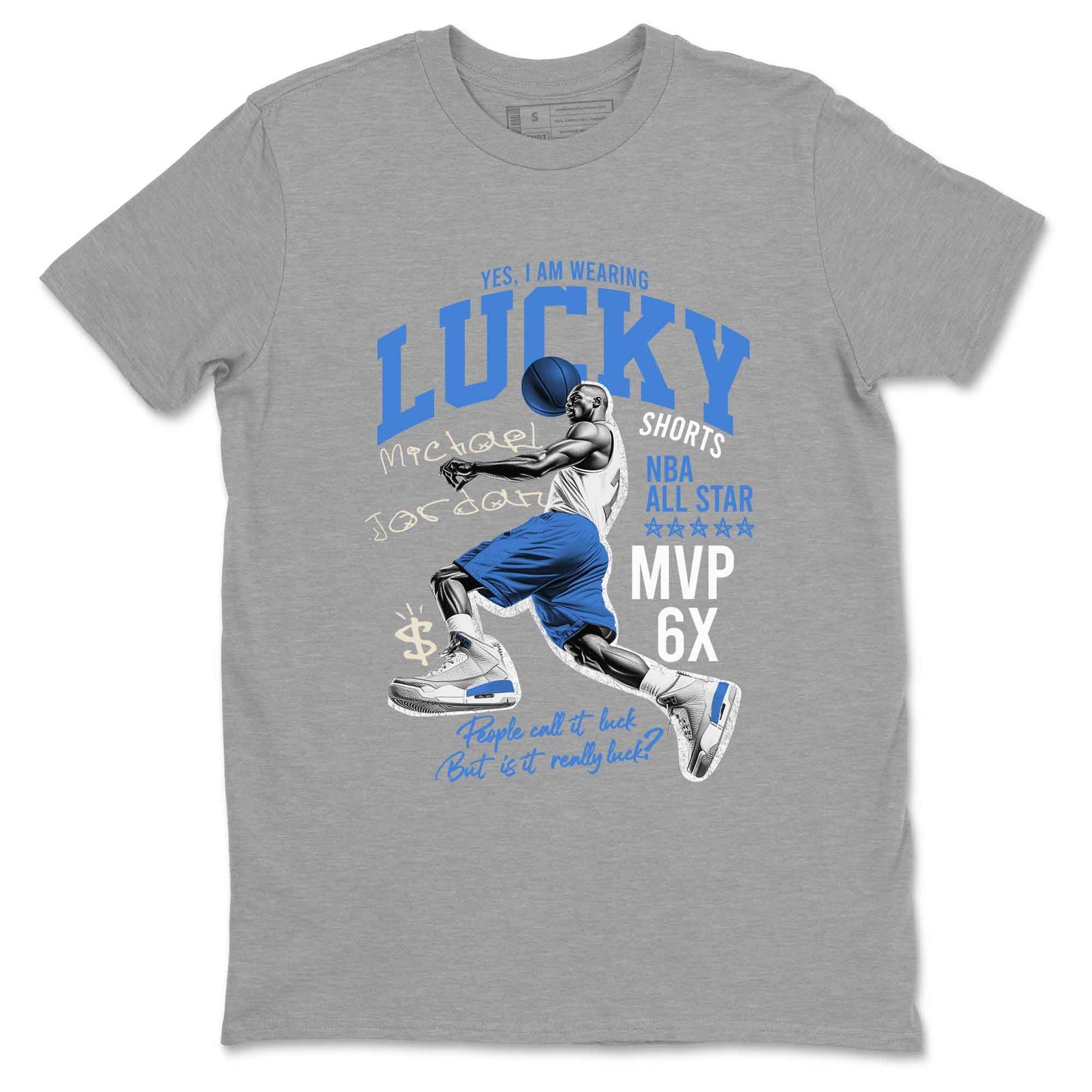 Lucky Player Sneaker Tees - Air Jordan 3 Lucky Shorts
