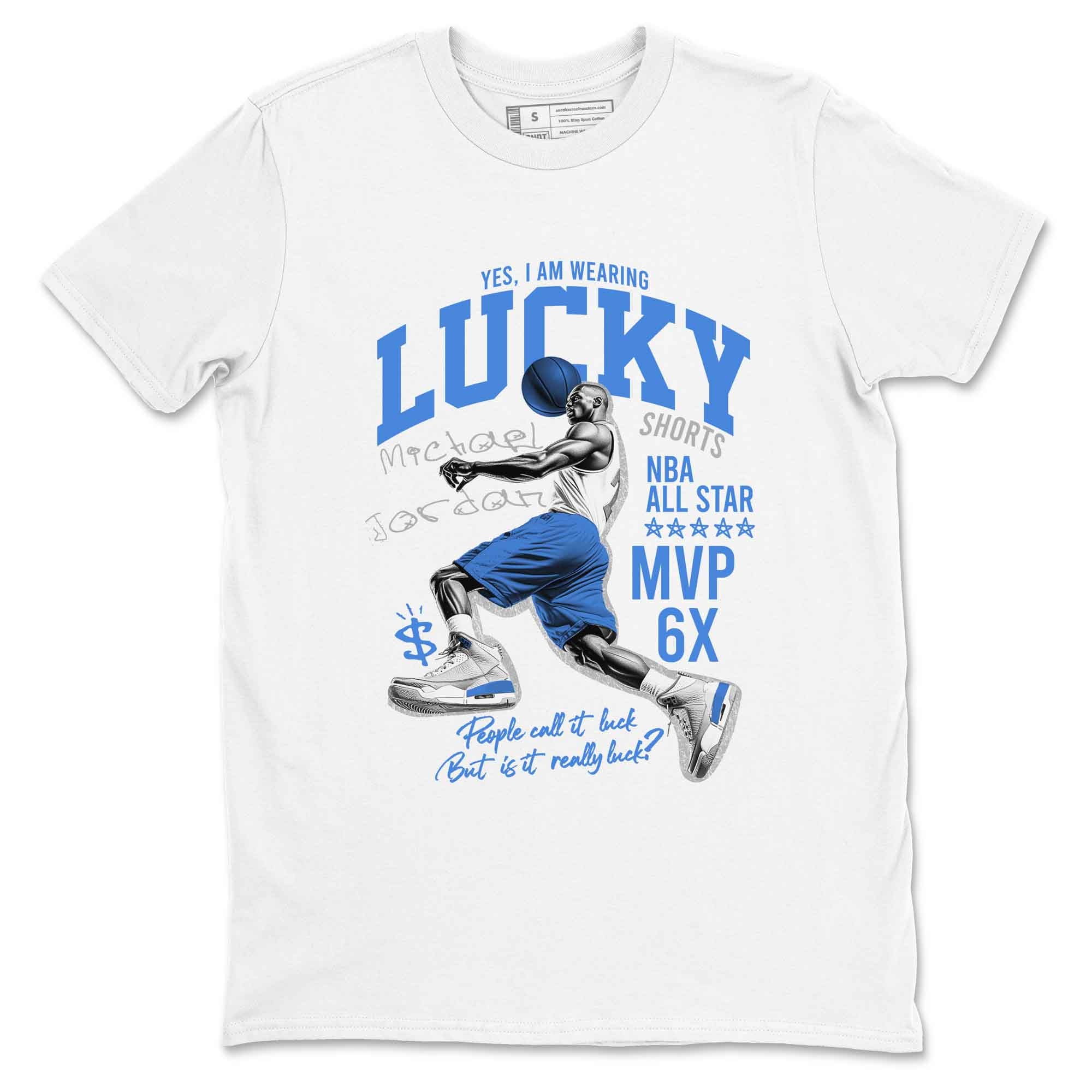 Lucky Player Sneaker Tees - Air Jordan 3 Lucky Shorts