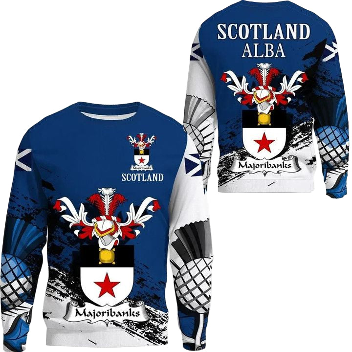 Majoribanks Scottish Family Crest Scotland Special Sweater A7 ? Usalast