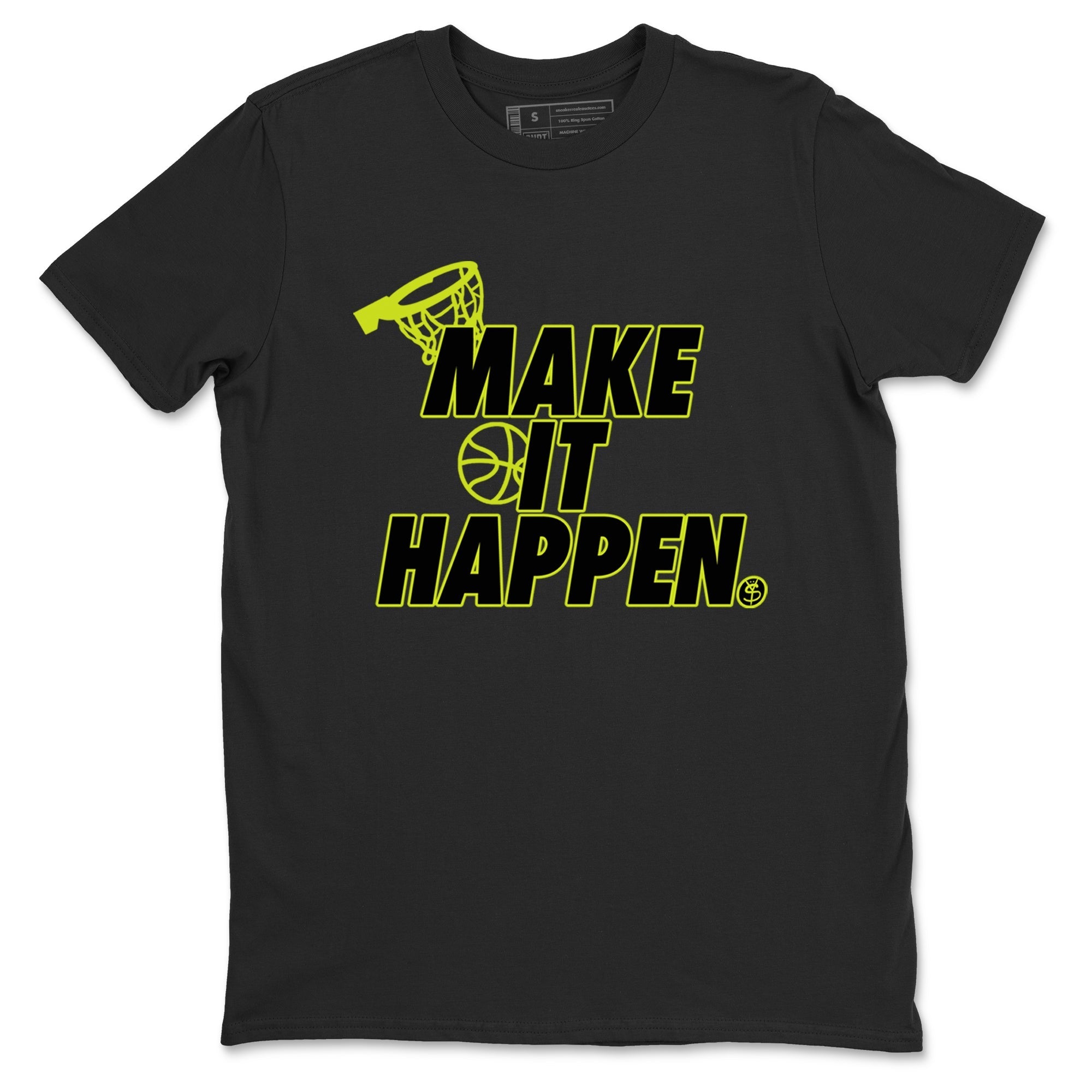 Make It Happen Sneaker Tees - Air Foamposite One Black Volt
