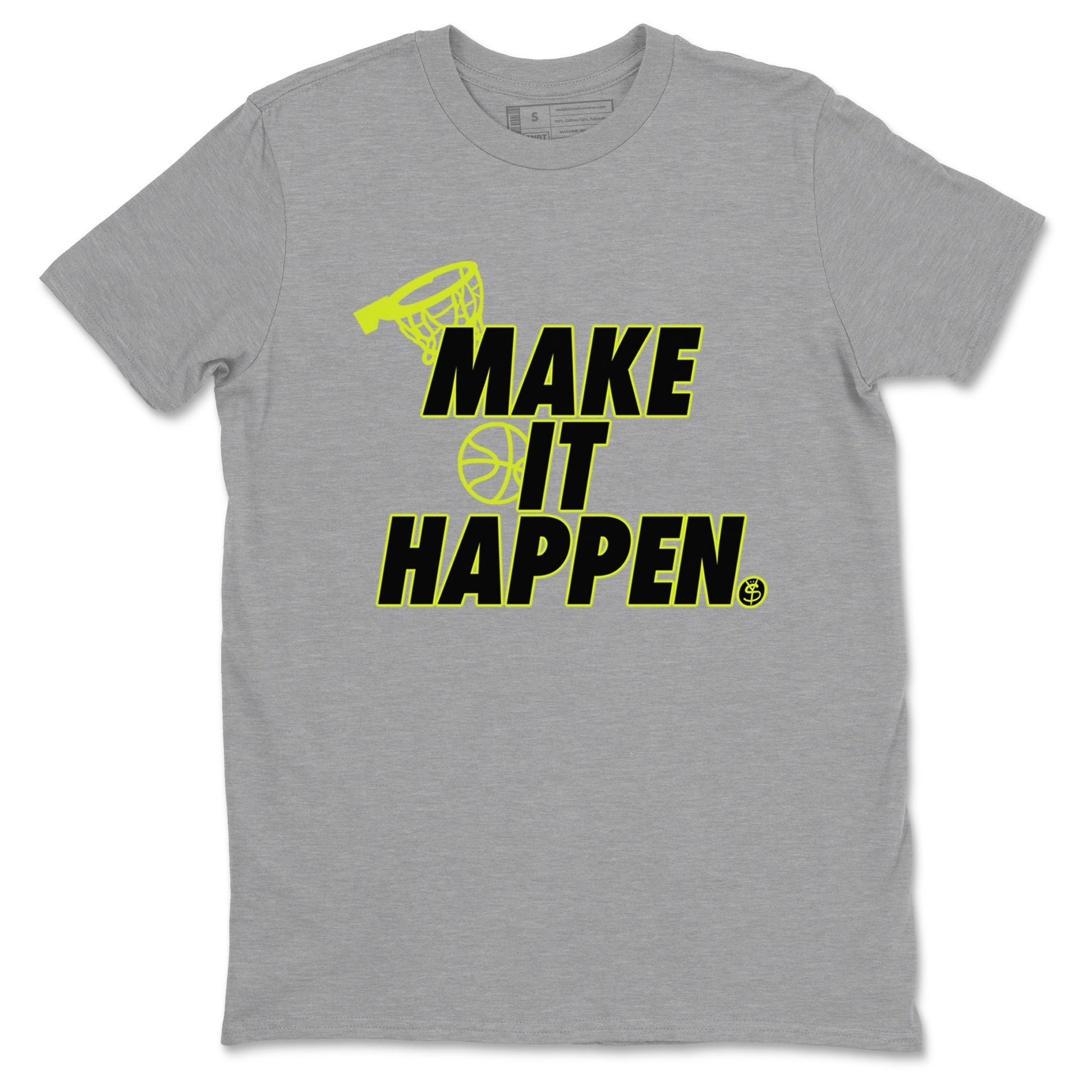 Make It Happen Sneaker Tees - Air Foamposite One Black Volt