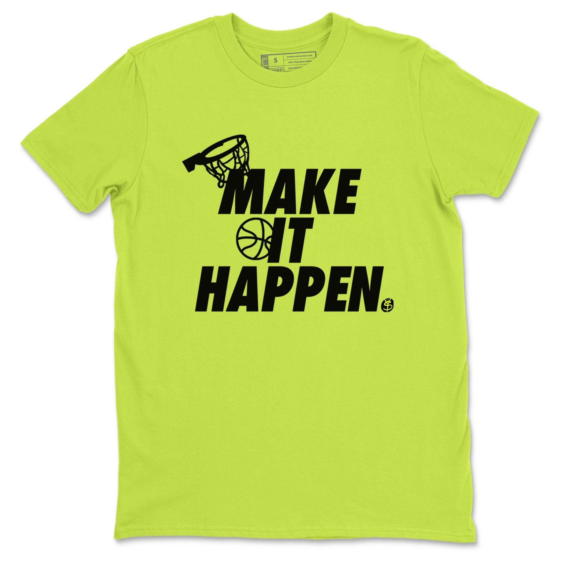 Make It Happen Sneaker Tees - Air Foamposite One Black Volt