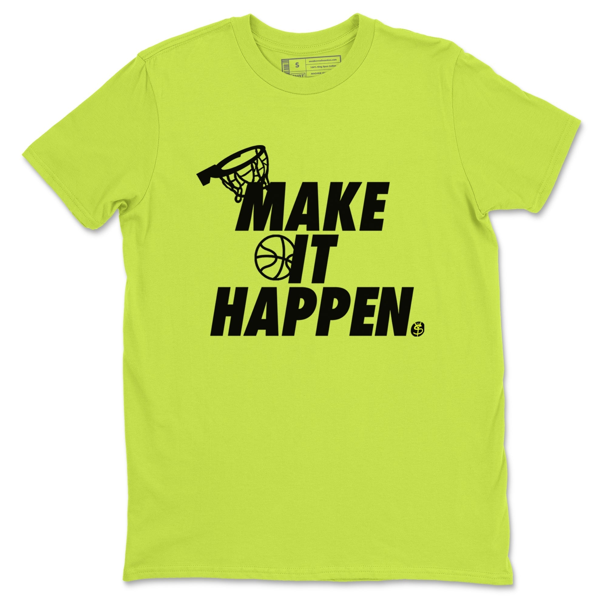 Make It Happen Sneaker Tees - Air Foamposite One Black Volt